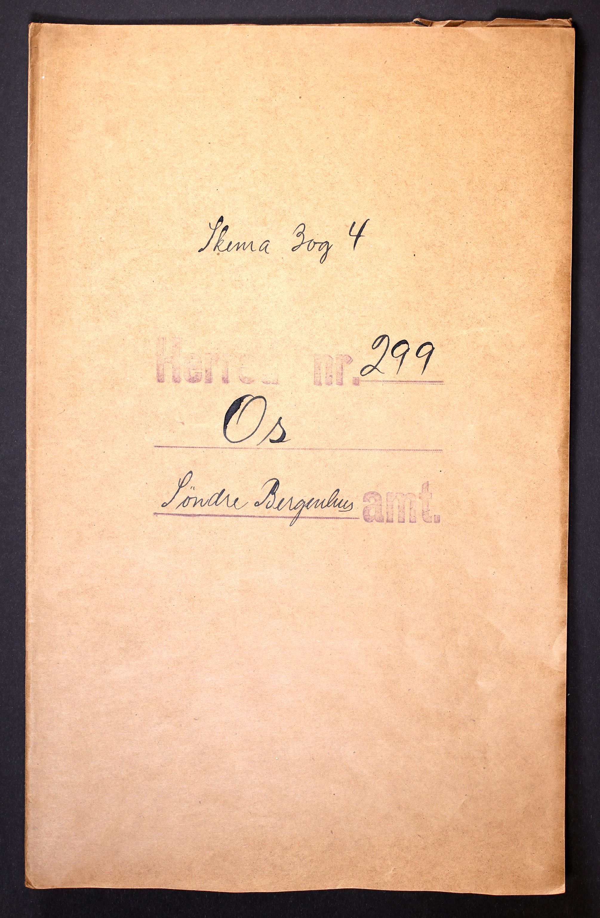 RA, 1910 census for Os, 1910, p. 1