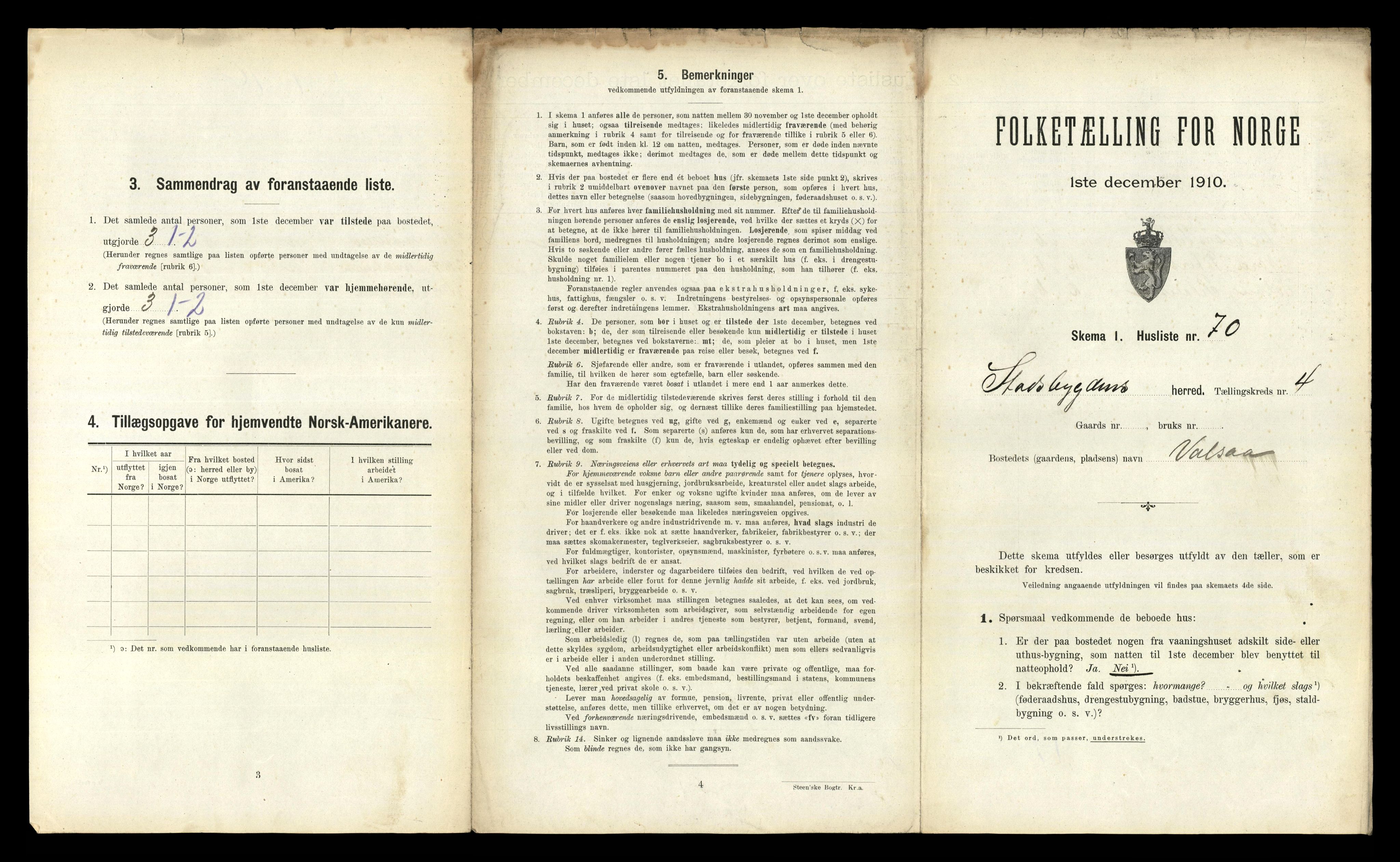 RA, 1910 census for Stadsbygd, 1910, p. 387