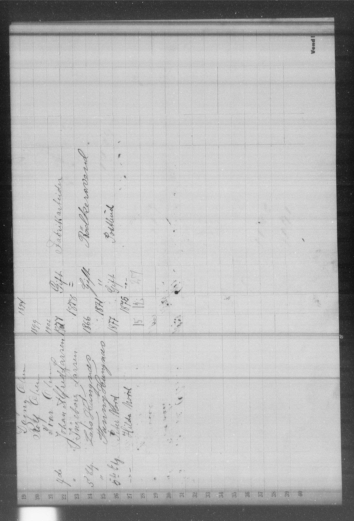 OBA, Municipal Census 1902 for Kristiania, 1902, p. 15599