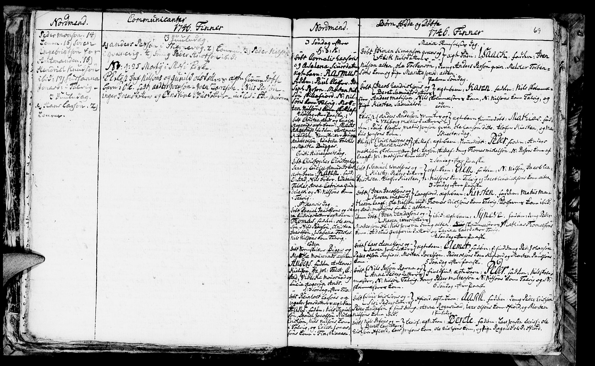 Talvik sokneprestkontor, SATØ/S-1337/H/Ha/L0003kirke: Parish register (official) no. 3, 1735-1752, p. 69