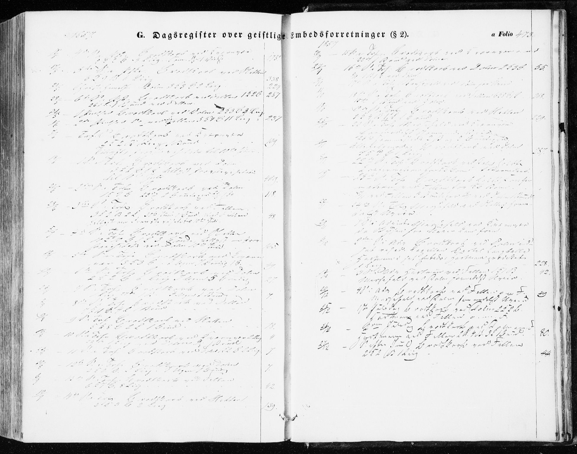 Ministerialprotokoller, klokkerbøker og fødselsregistre - Sør-Trøndelag, AV/SAT-A-1456/634/L0530: Parish register (official) no. 634A06, 1852-1860, p. 473