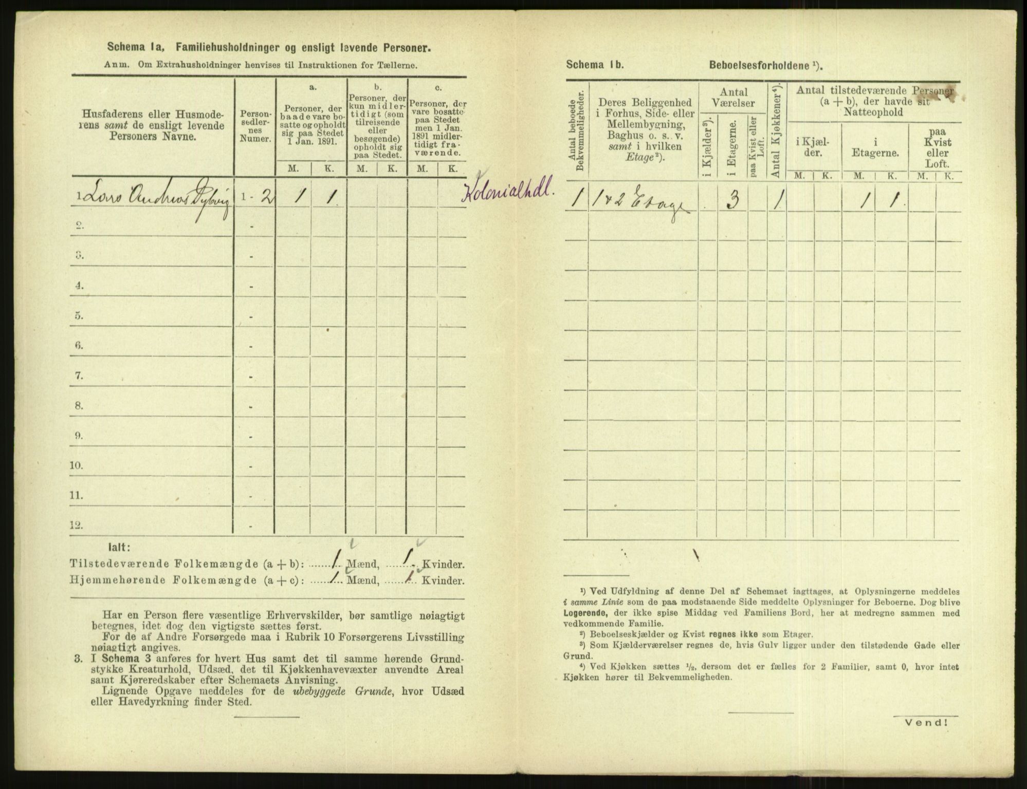 RA, 1891 census for 1004 Flekkefjord, 1891, p. 453