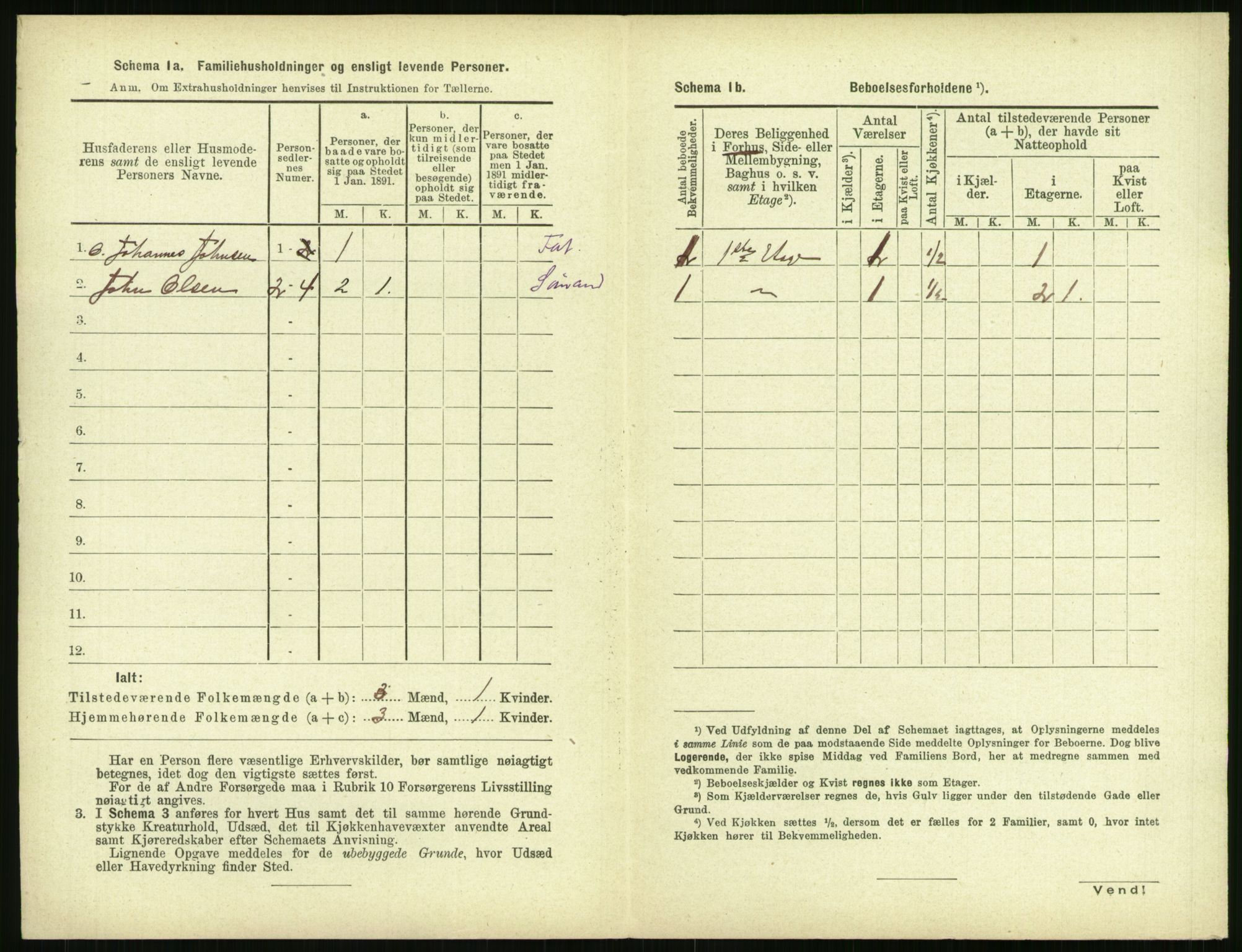 RA, 1891 census for 1106 Haugesund, 1891, p. 843