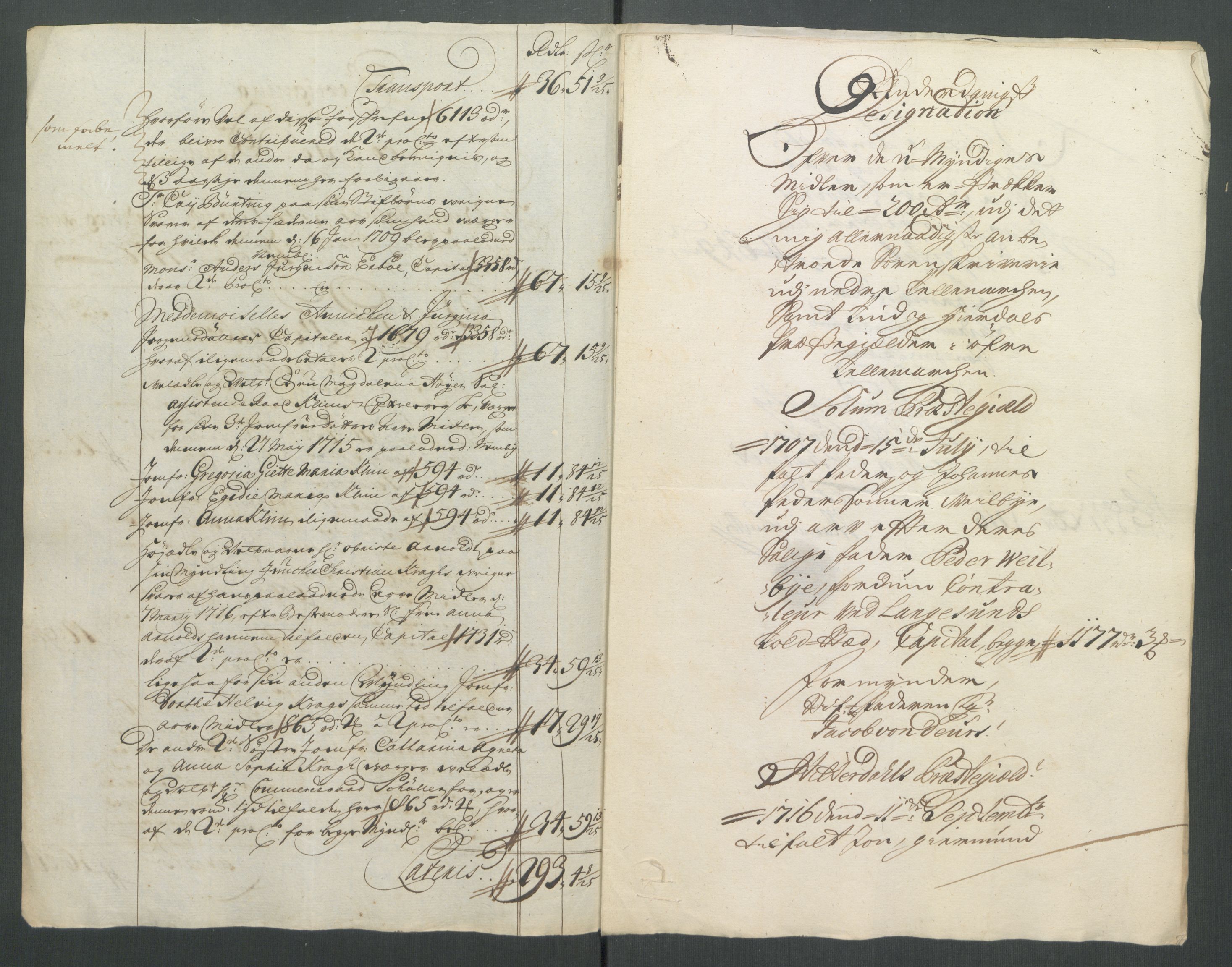 Rentekammeret inntil 1814, Reviderte regnskaper, Fogderegnskap, RA/EA-4092/R36/L2128: Fogderegnskap Øvre og Nedre Telemark og Bamble, 1716, p. 159