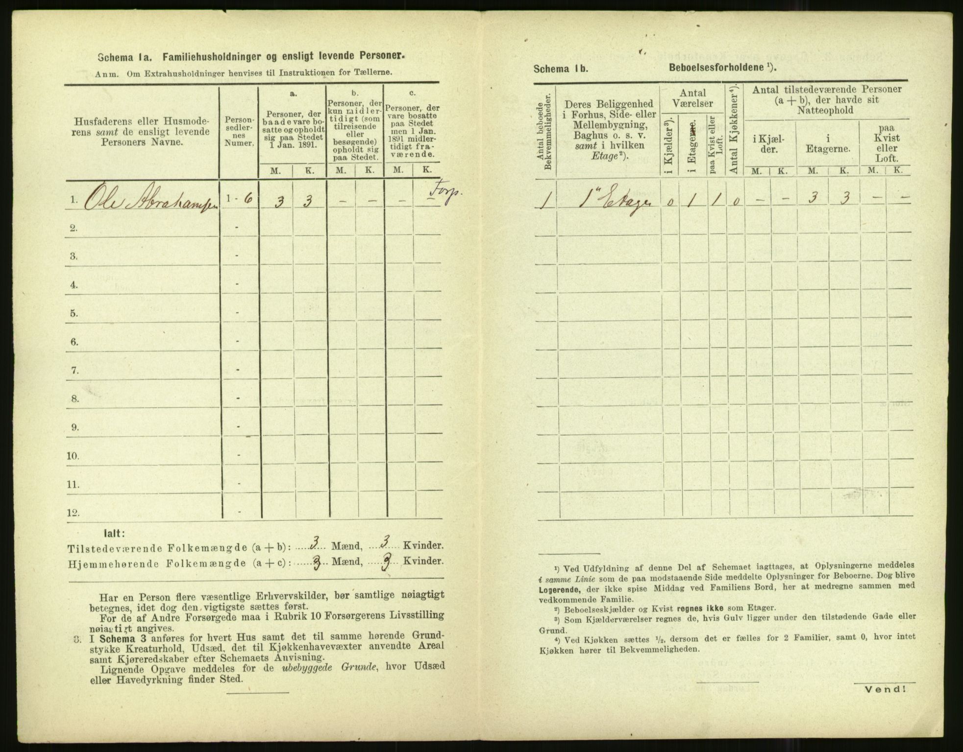 RA, 1891 census for 1401 Florø, 1891, p. 18