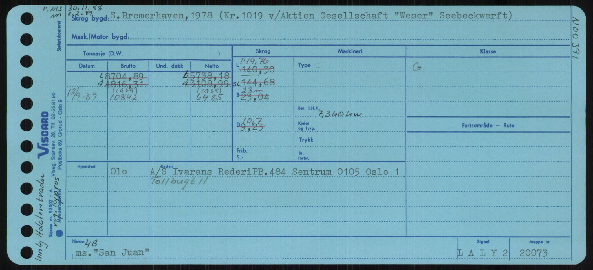 Sjøfartsdirektoratet med forløpere, Skipsmålingen, AV/RA-S-1627/H/Ha/L0005/0001: Fartøy, S-Sven / Fartøy, S-Skji, p. 111