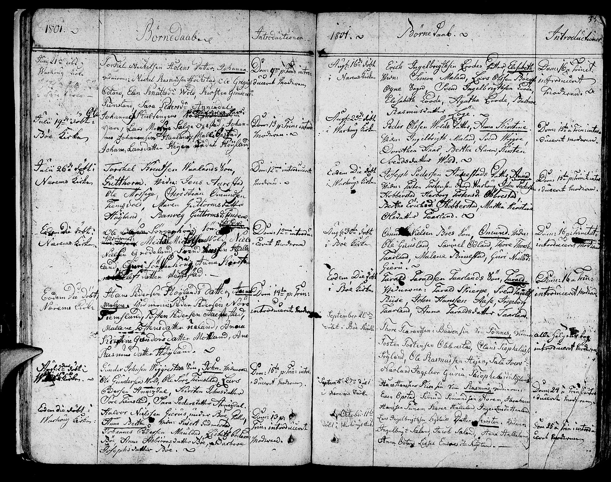 Hå sokneprestkontor, AV/SAST-A-101801/001/30BA/L0001: Parish register (official) no. A 1, 1787-1812, p. 34