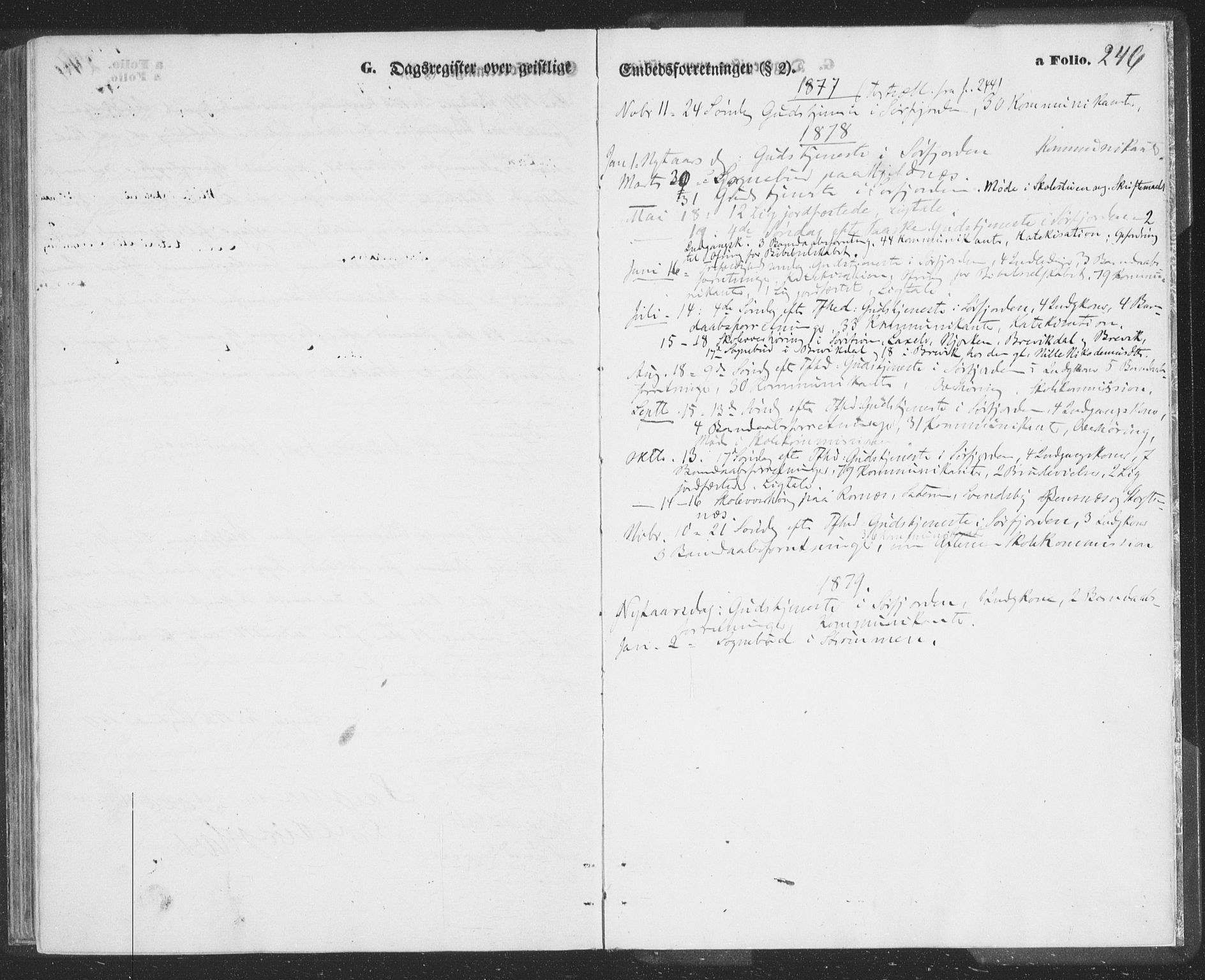 Lyngen sokneprestembete, AV/SATØ-S-1289/H/He/Hea/L0009kirke: Parish register (official) no. 9, 1864-1882, p. 246