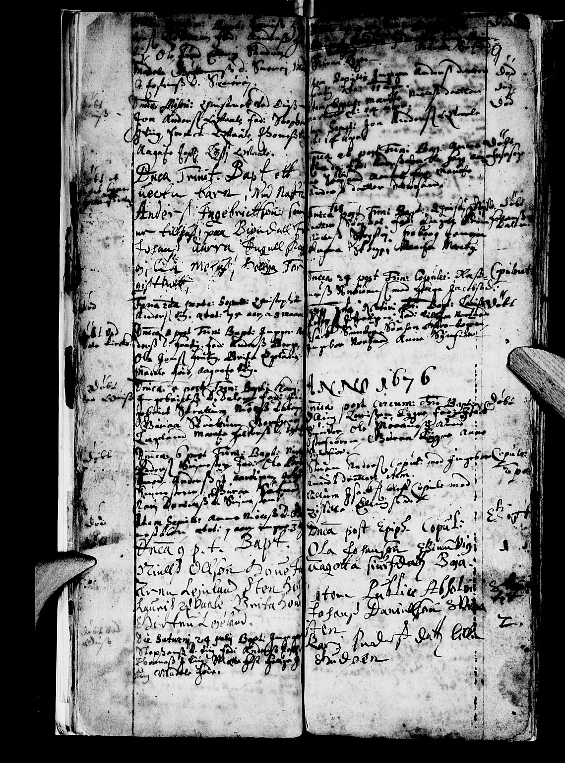 Os sokneprestembete, SAB/A-99929: Parish register (official) no. A 5, 1669-1760, p. 9