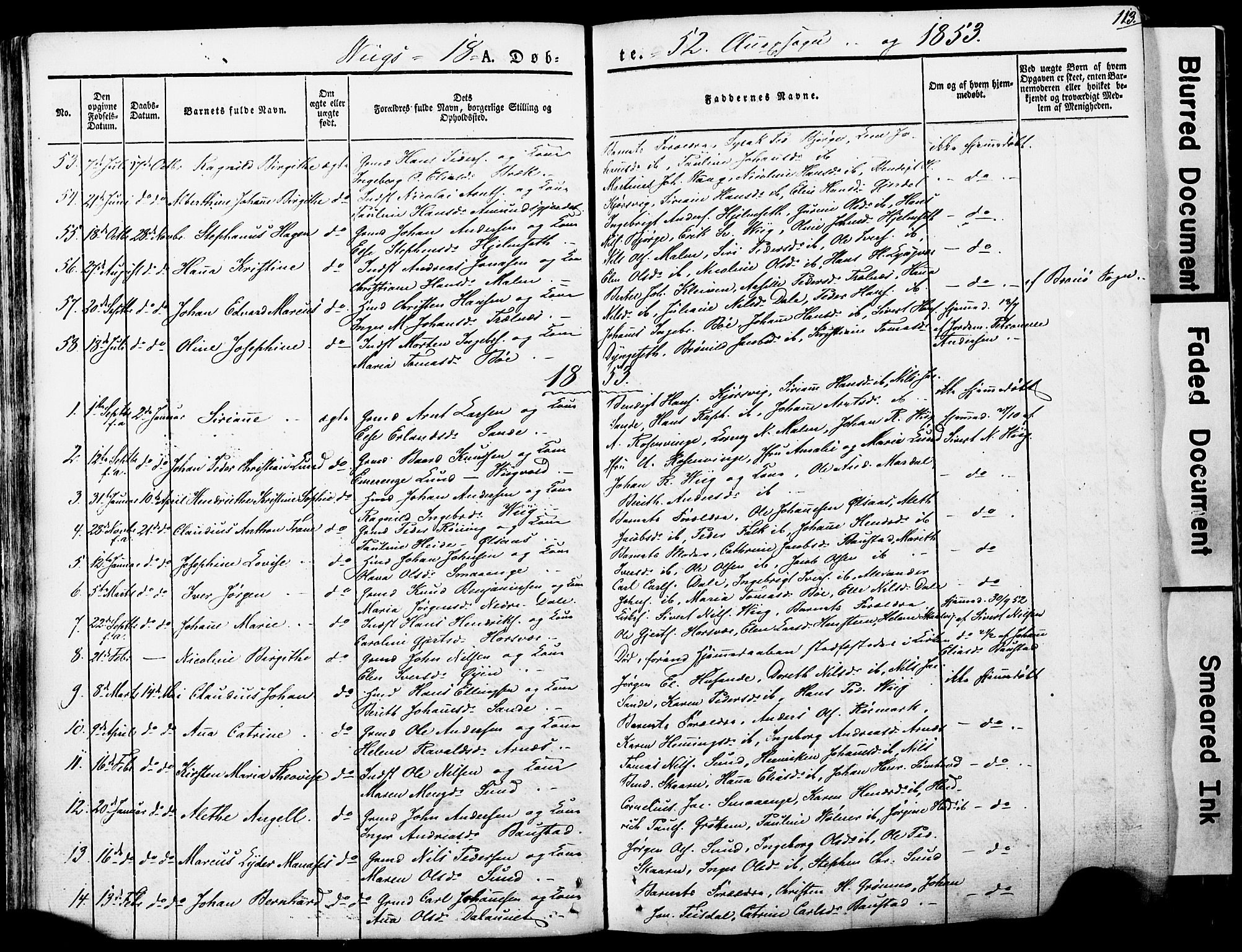 Ministerialprotokoller, klokkerbøker og fødselsregistre - Nordland, SAT/A-1459/812/L0176: Parish register (official) no. 812A05, 1834-1874, p. 113