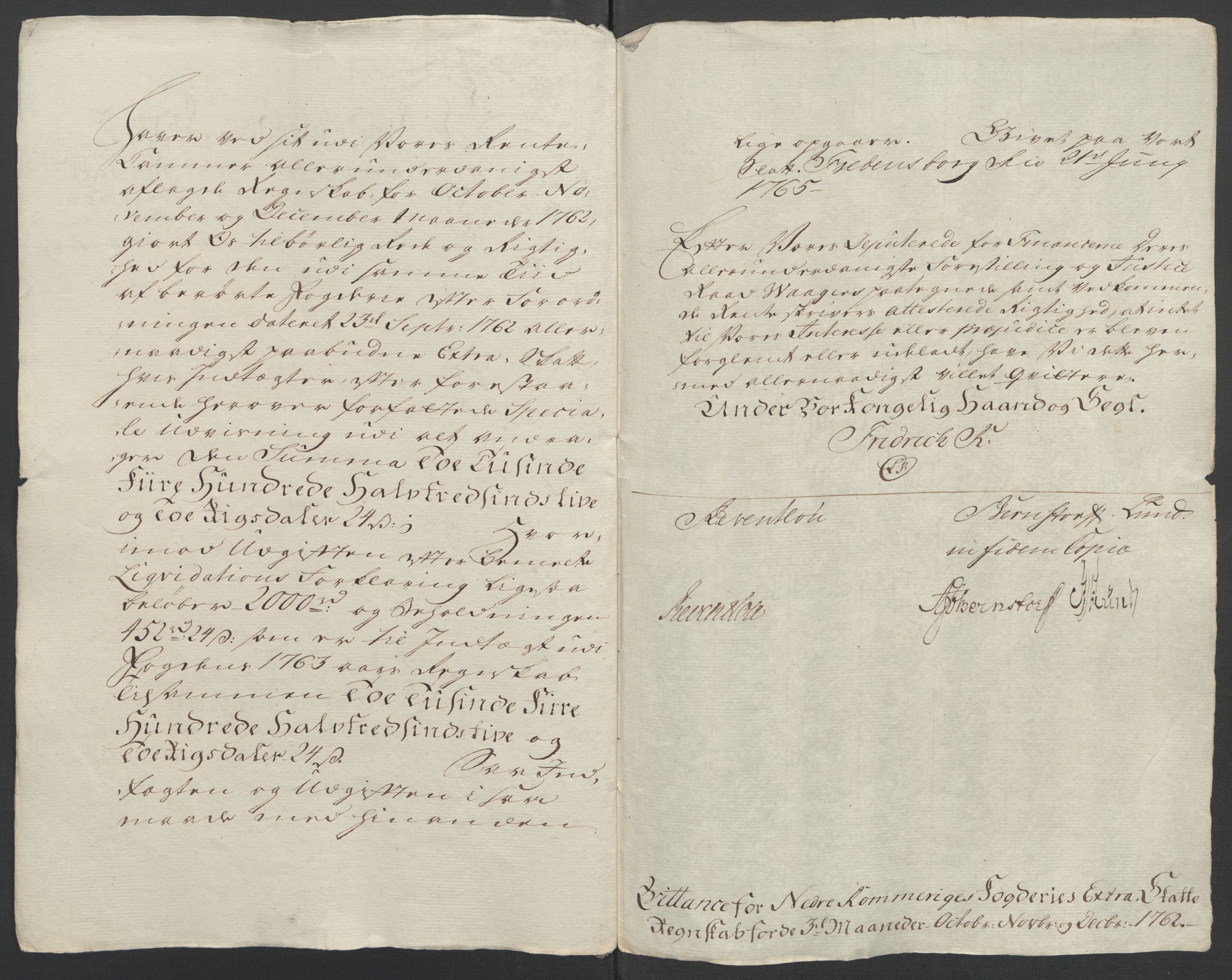 Rentekammeret inntil 1814, Reviderte regnskaper, Fogderegnskap, AV/RA-EA-4092/R11/L0687: Ekstraskatten Nedre Romerike, 1762, p. 12