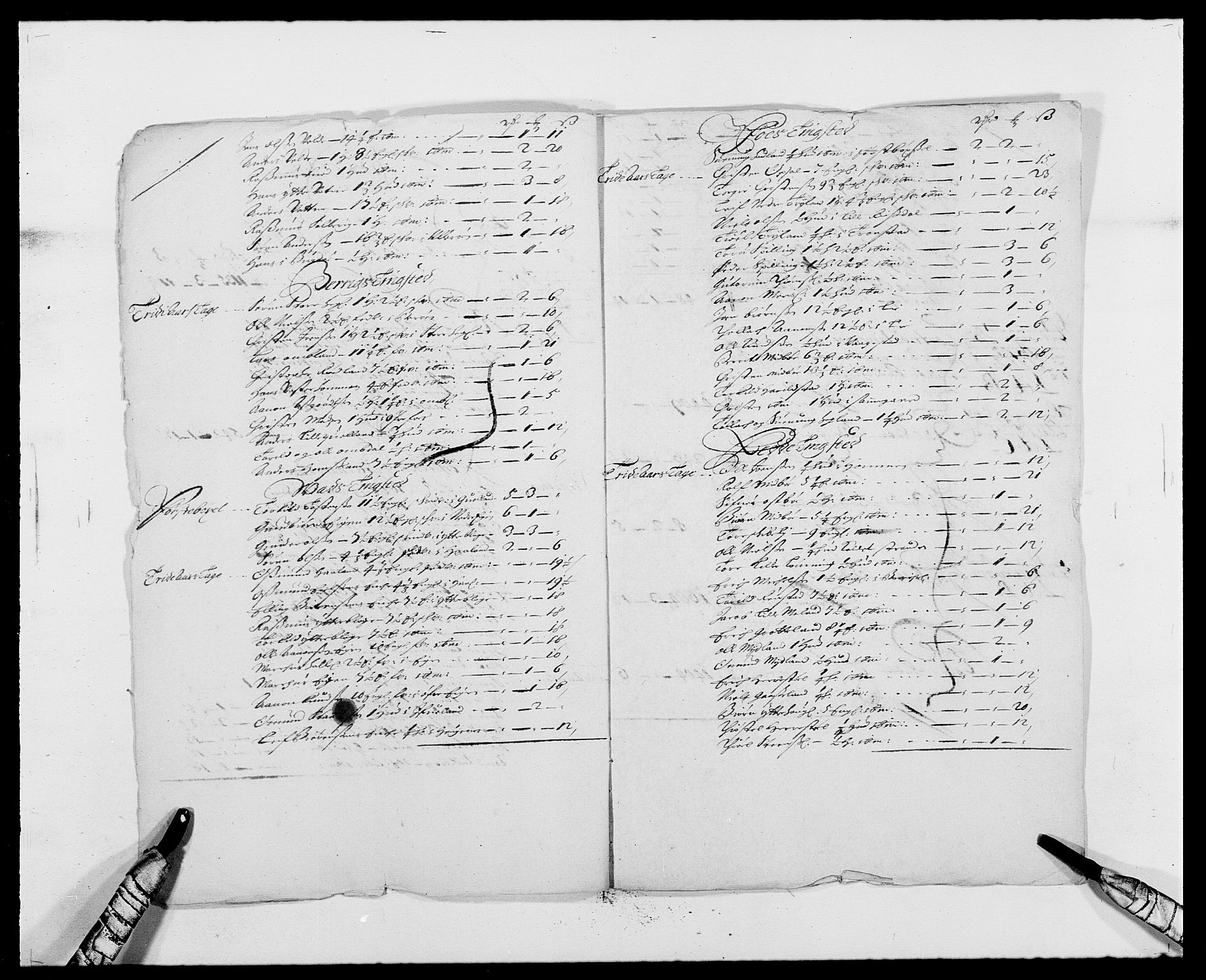 Rentekammeret inntil 1814, Reviderte regnskaper, Fogderegnskap, AV/RA-EA-4092/R41/L2530: Fogderegnskap Lista, 1677-1679, p. 166