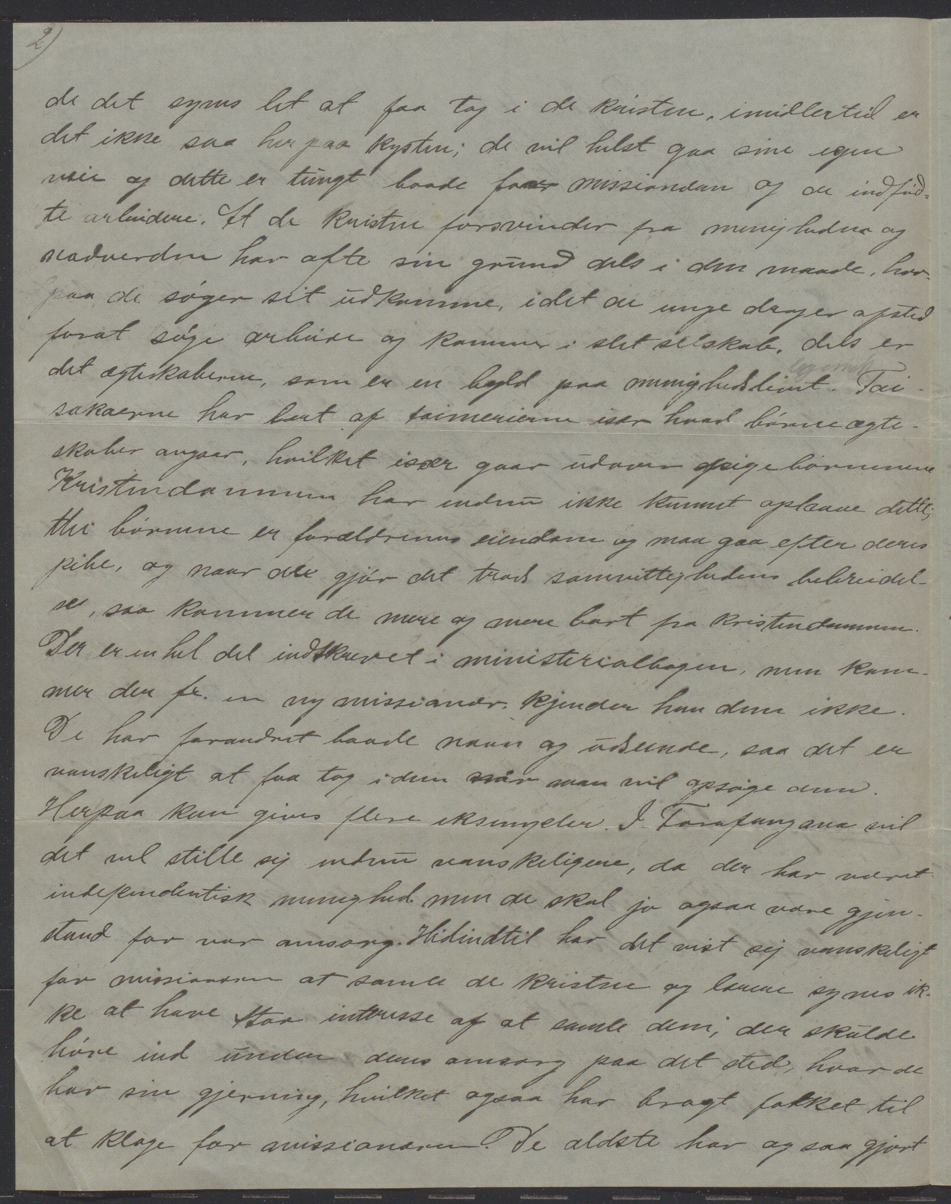 Det Norske Misjonsselskap - hovedadministrasjonen, VID/MA-A-1045/D/Da/Daa/L0043/0004: Konferansereferat og årsberetninger / Konferansereferat fra Øst-Madagaskar., 1899, p. 2