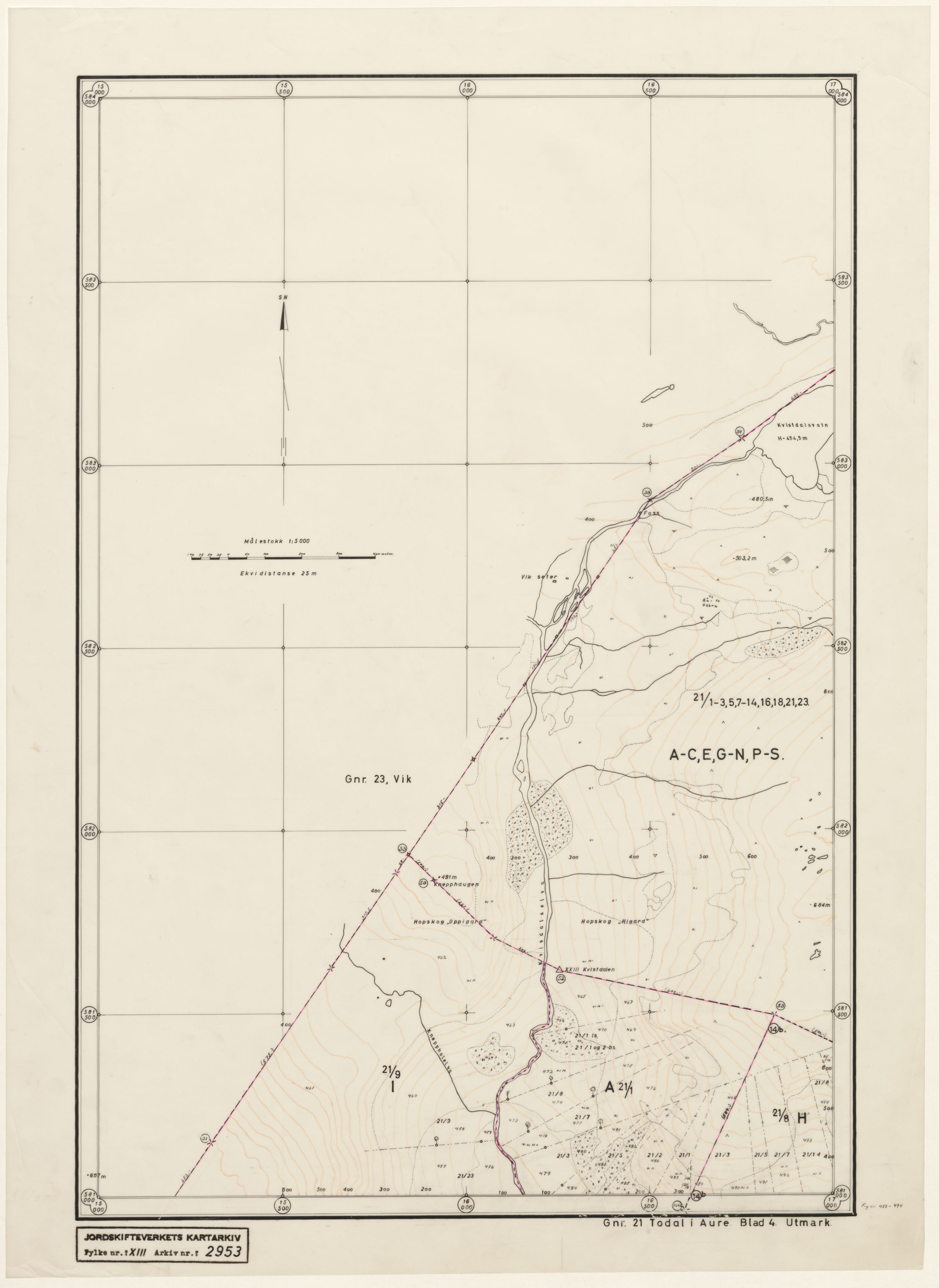 Jordskifteverkets kartarkiv, RA/S-3929/T, 1859-1988, p. 3723