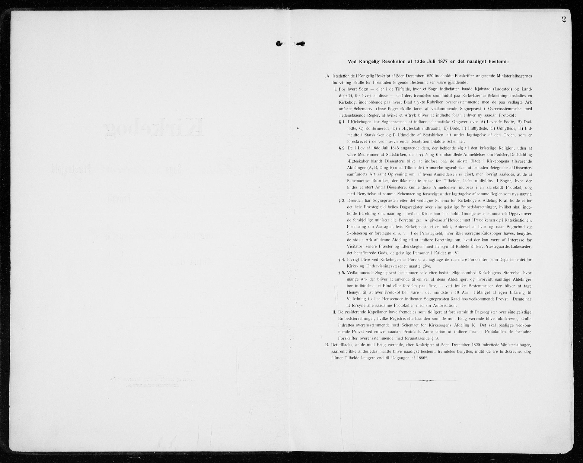 Vardal prestekontor, SAH/PREST-100/H/Ha/Haa/L0016: Parish register (official) no. 16, 1904-1916, p. 2