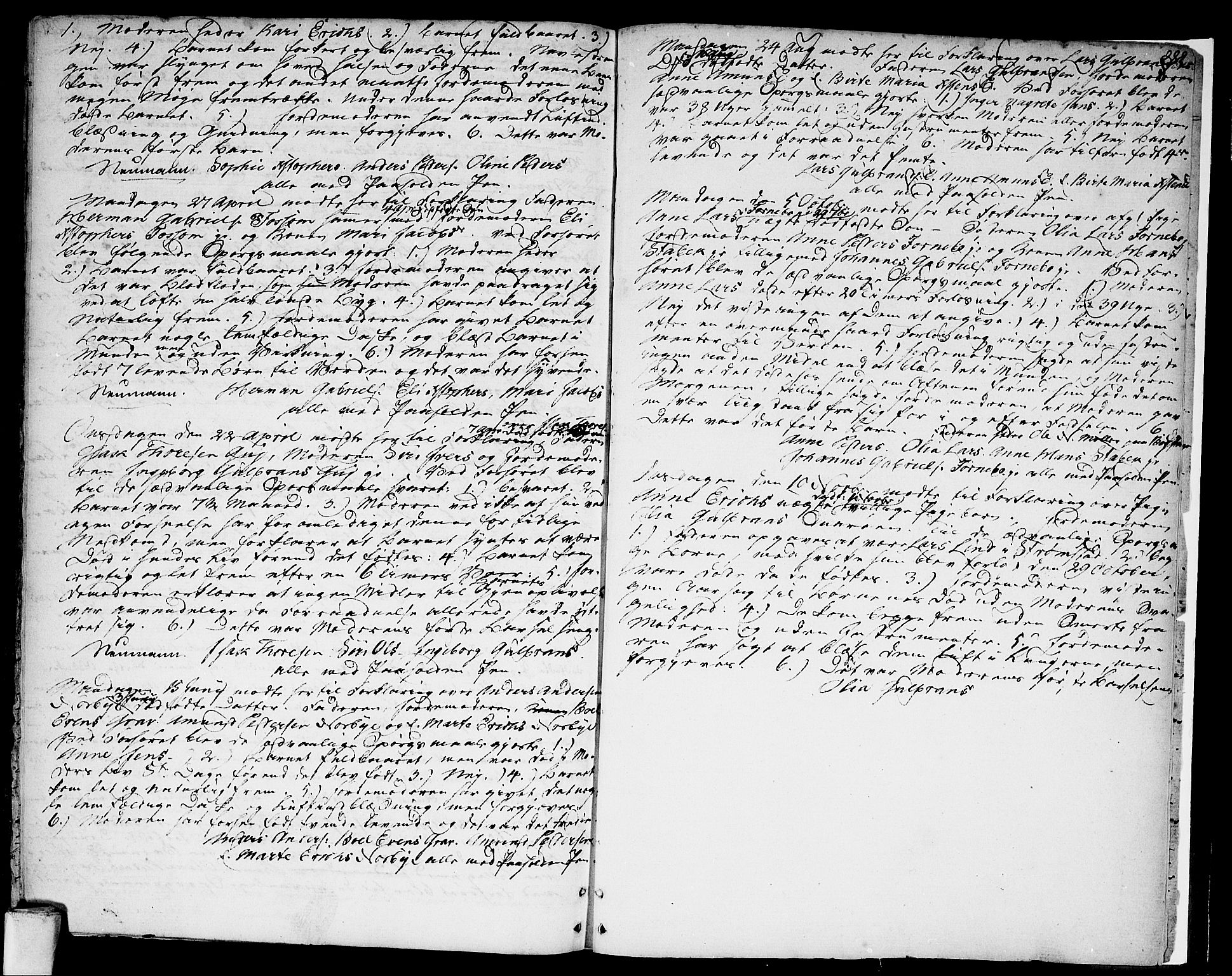 Asker prestekontor Kirkebøker, SAO/A-10256a/F/Fa/L0003: Parish register (official) no. I 3, 1767-1807, p. 282