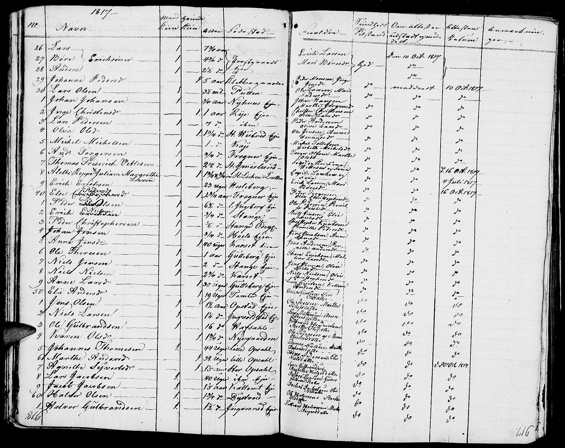 Vang prestekontor, Hedmark, AV/SAH-PREST-008/H/Ha/Haa/L0006: Parish register (official) no. 6 /1, 1809-1827