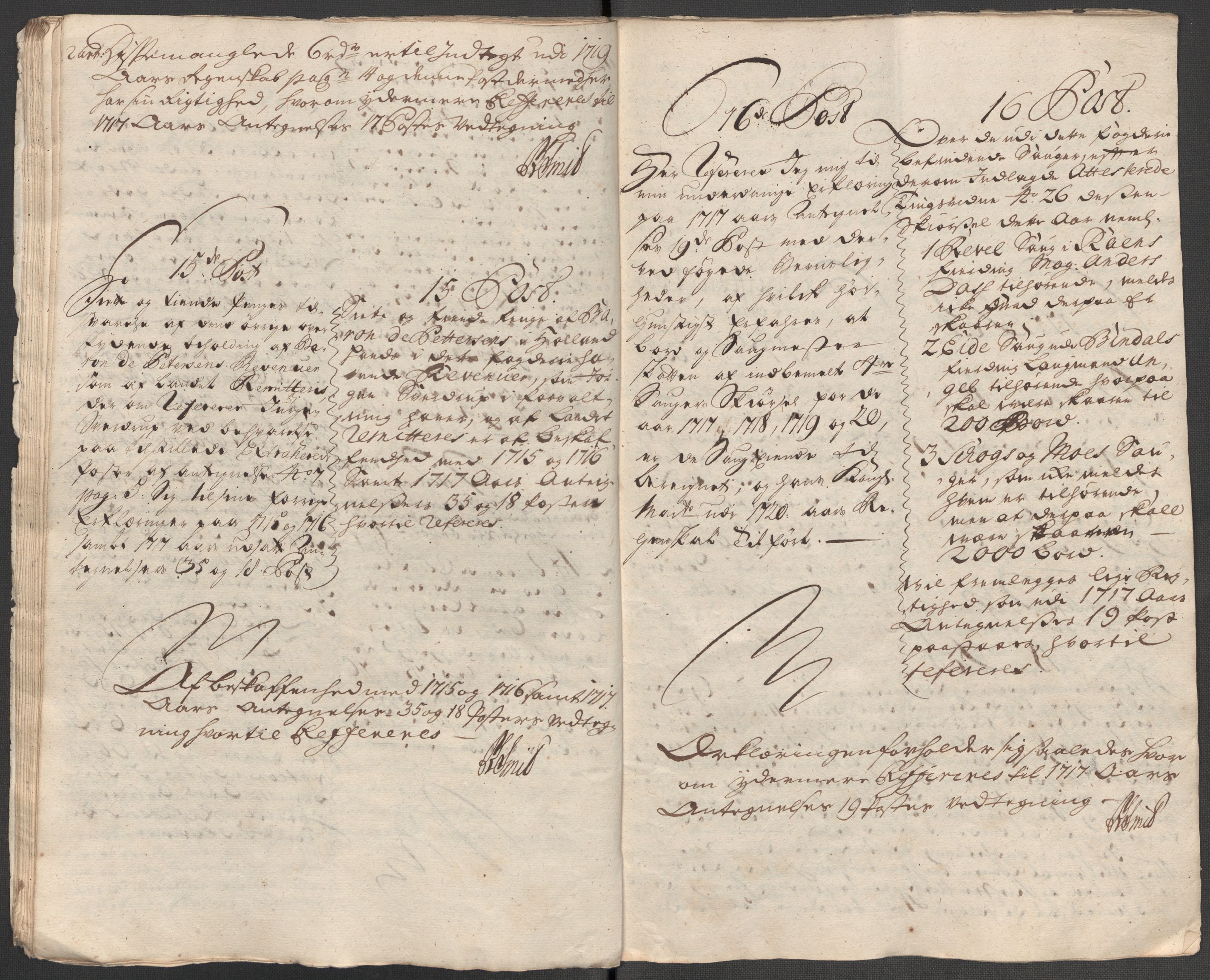 Rentekammeret inntil 1814, Reviderte regnskaper, Fogderegnskap, AV/RA-EA-4092/R65/L4516: Fogderegnskap Helgeland, 1718, p. 310