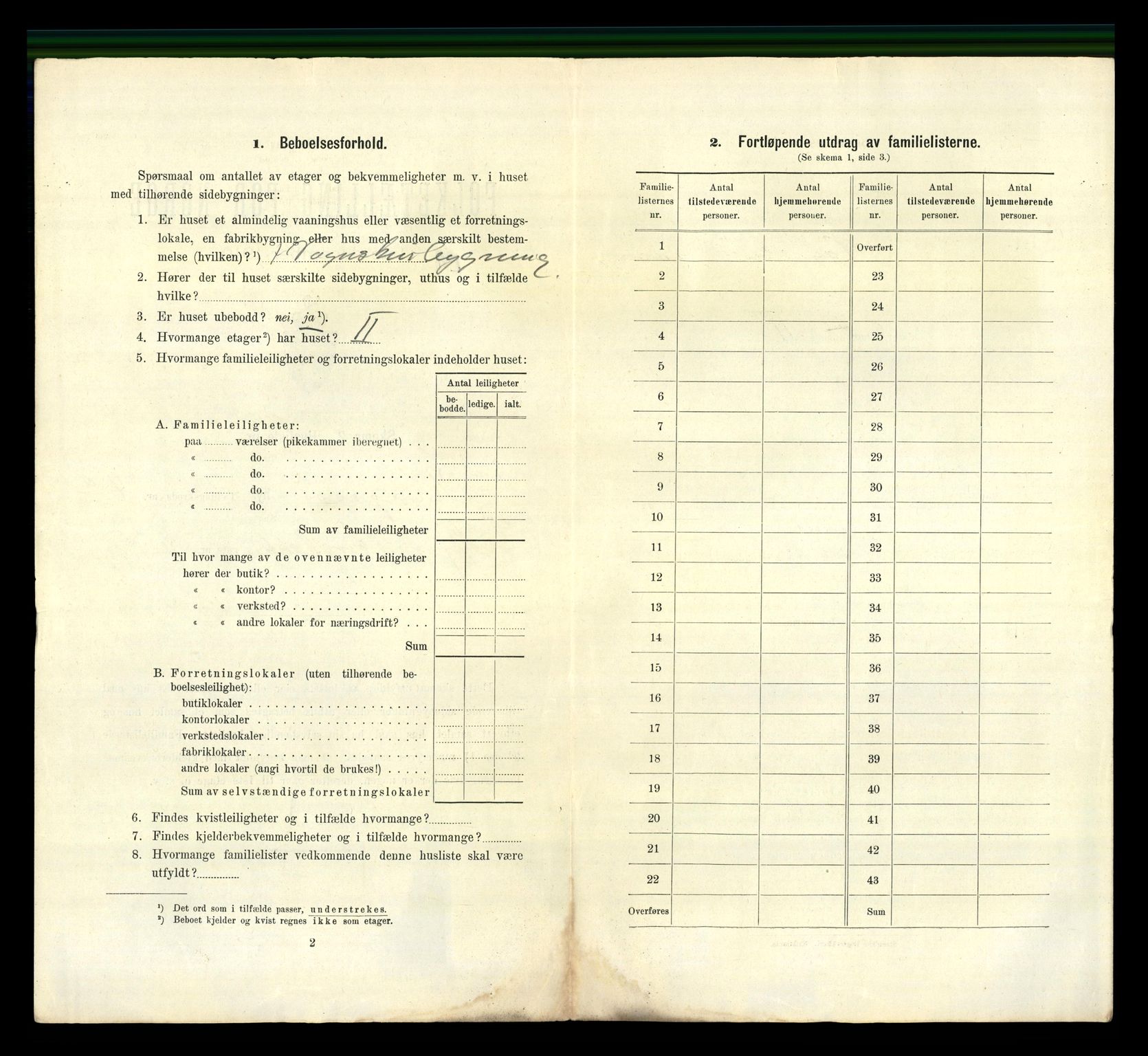 RA, 1910 census for Kragerø, 1910, p. 3509