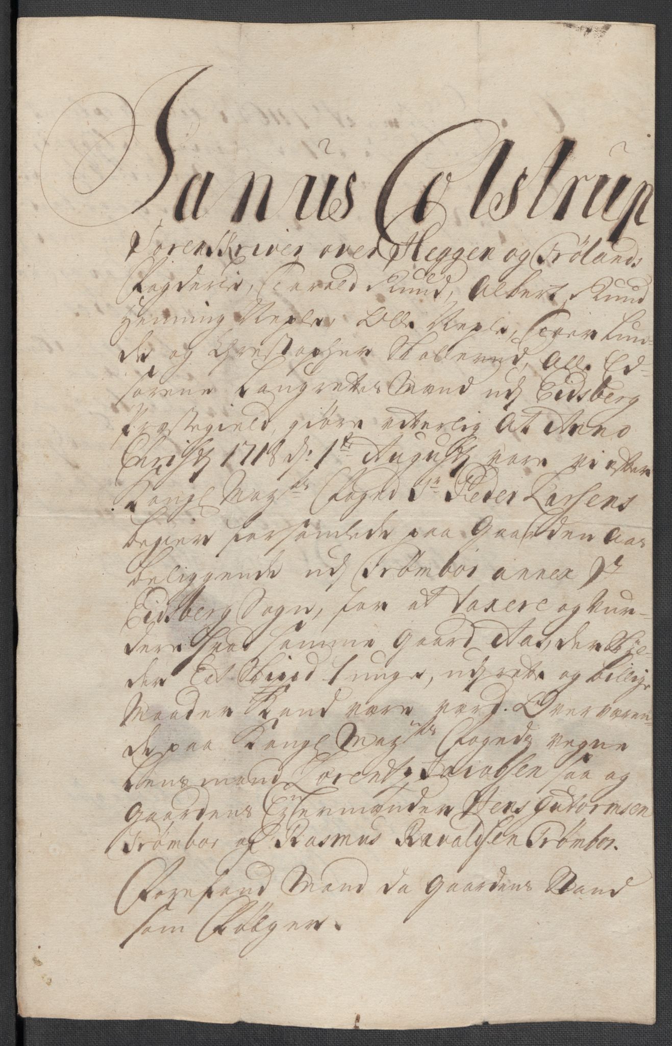 Rentekammeret inntil 1814, Reviderte regnskaper, Fogderegnskap, AV/RA-EA-4092/R07/L0314: Fogderegnskap Rakkestad, Heggen og Frøland, 1718, p. 129