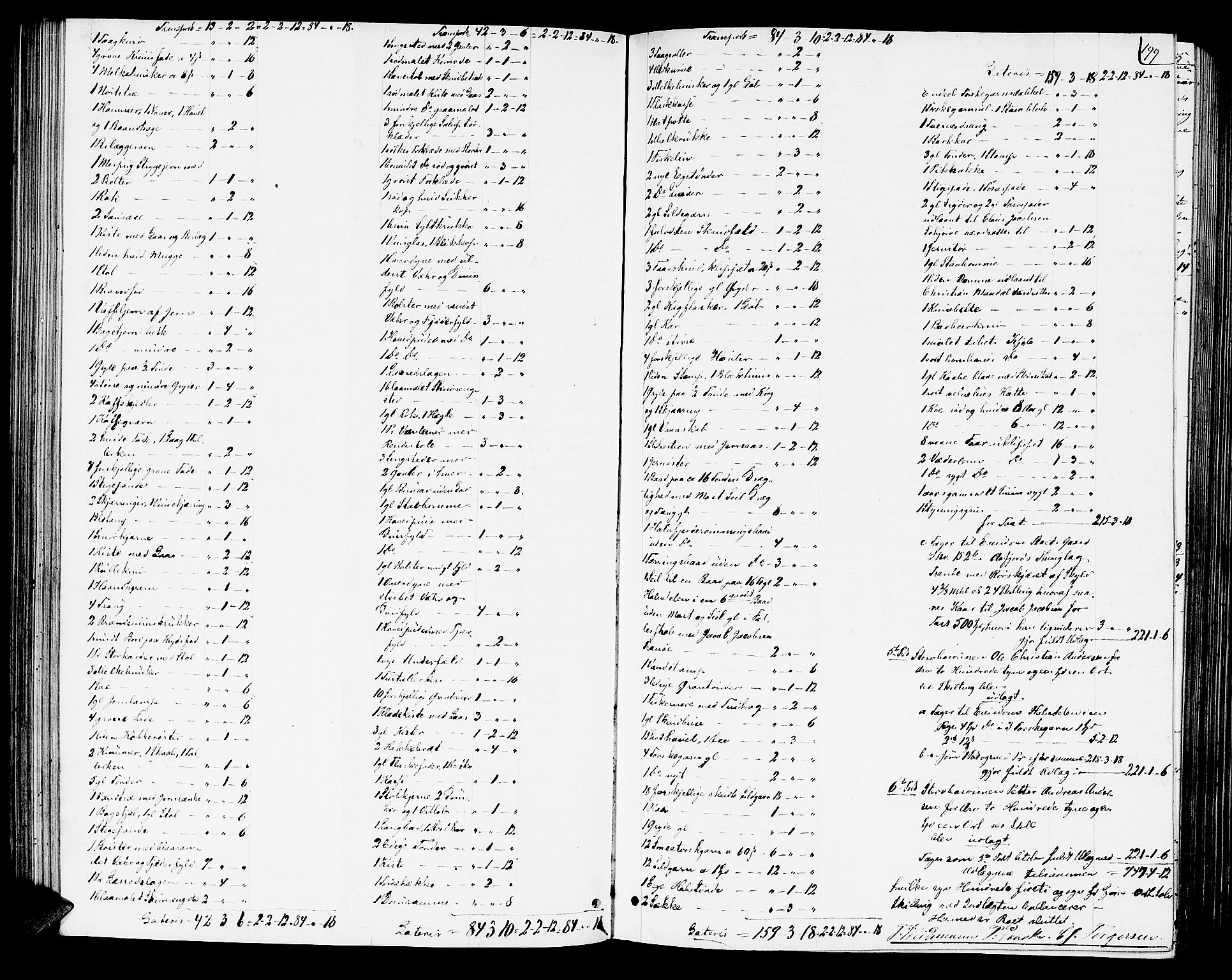 Fosen sorenskriveri, AV/SAT-A-1107/1/3/3A/L0024: Skifteutlodningsprotokoll nr. 3, 1861-1867, p. 199