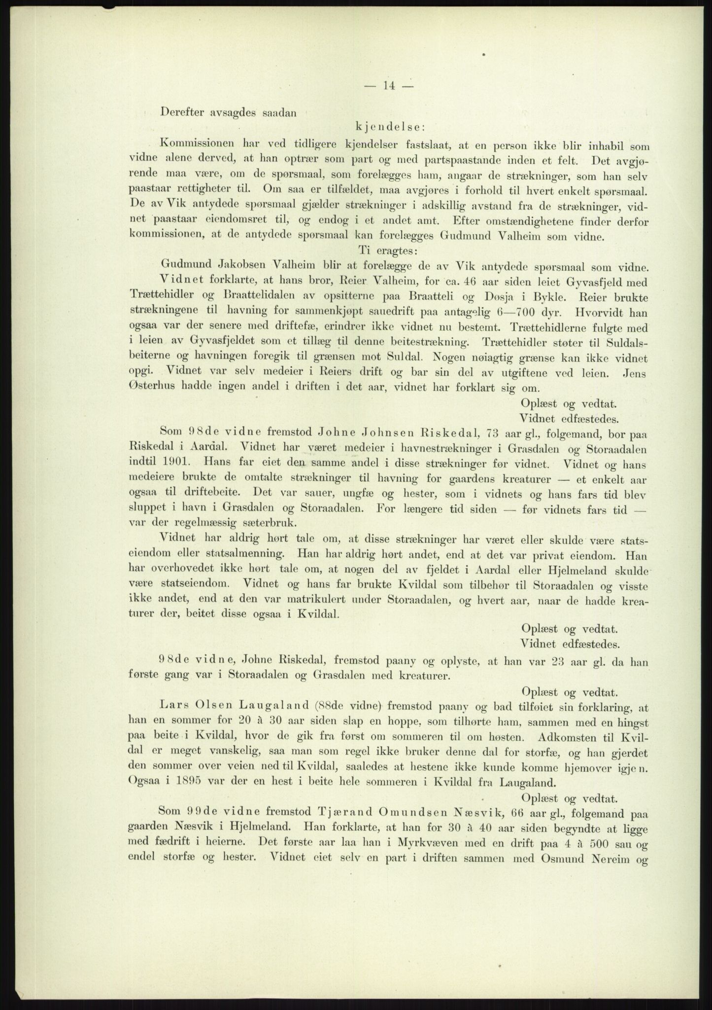 Høyfjellskommisjonen, AV/RA-S-1546/X/Xa/L0001: Nr. 1-33, 1909-1953, p. 1240