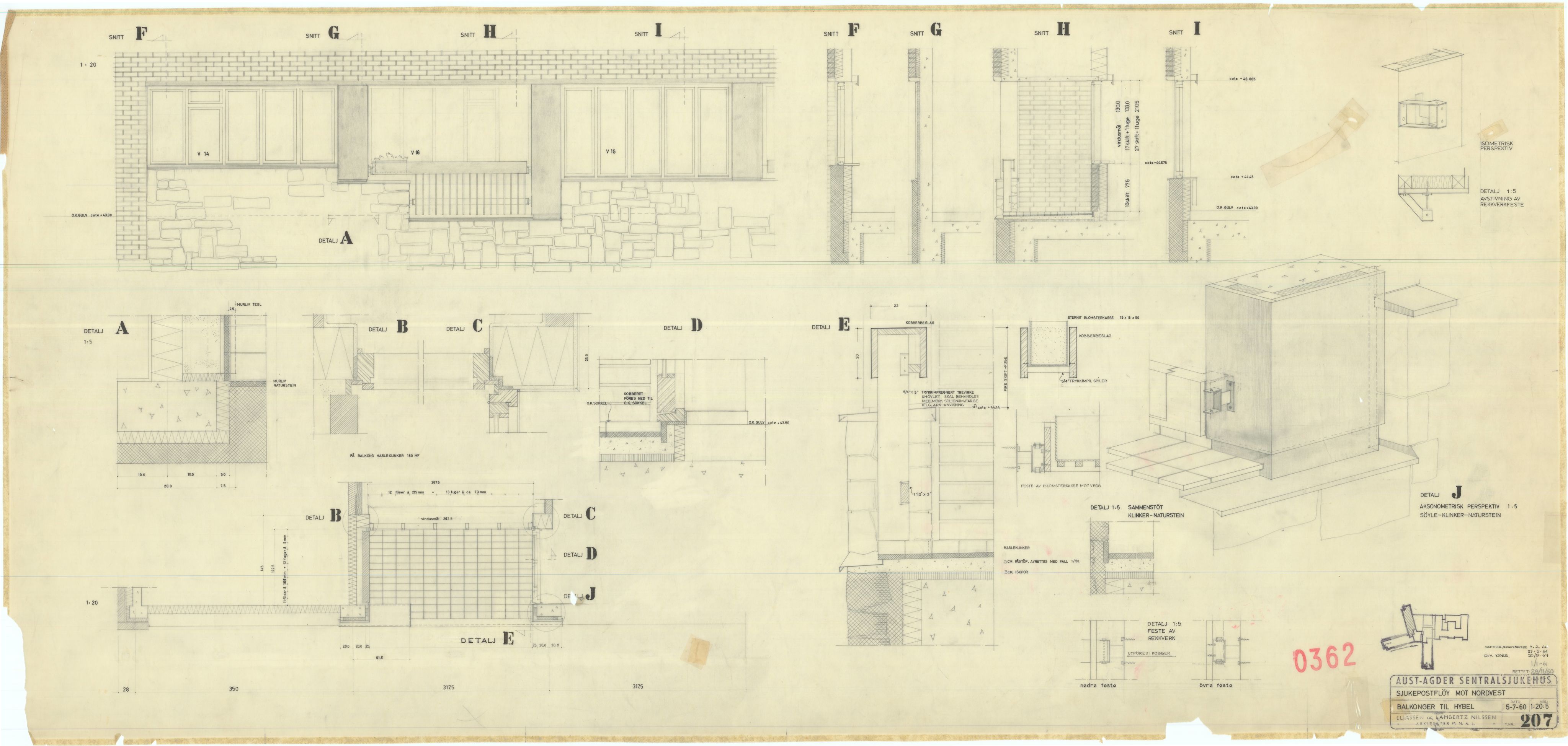 Eliassen og Lambertz-Nilssen Arkitekter, AAKS/PA-2983/T/T01/L0002: Tegningskogger 0362, 1960-1966, p. 3