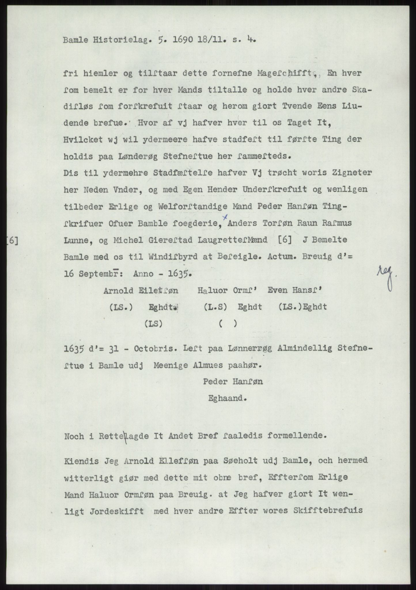 Samlinger til kildeutgivelse, Diplomavskriftsamlingen, AV/RA-EA-4053/H/Ha, p. 1365