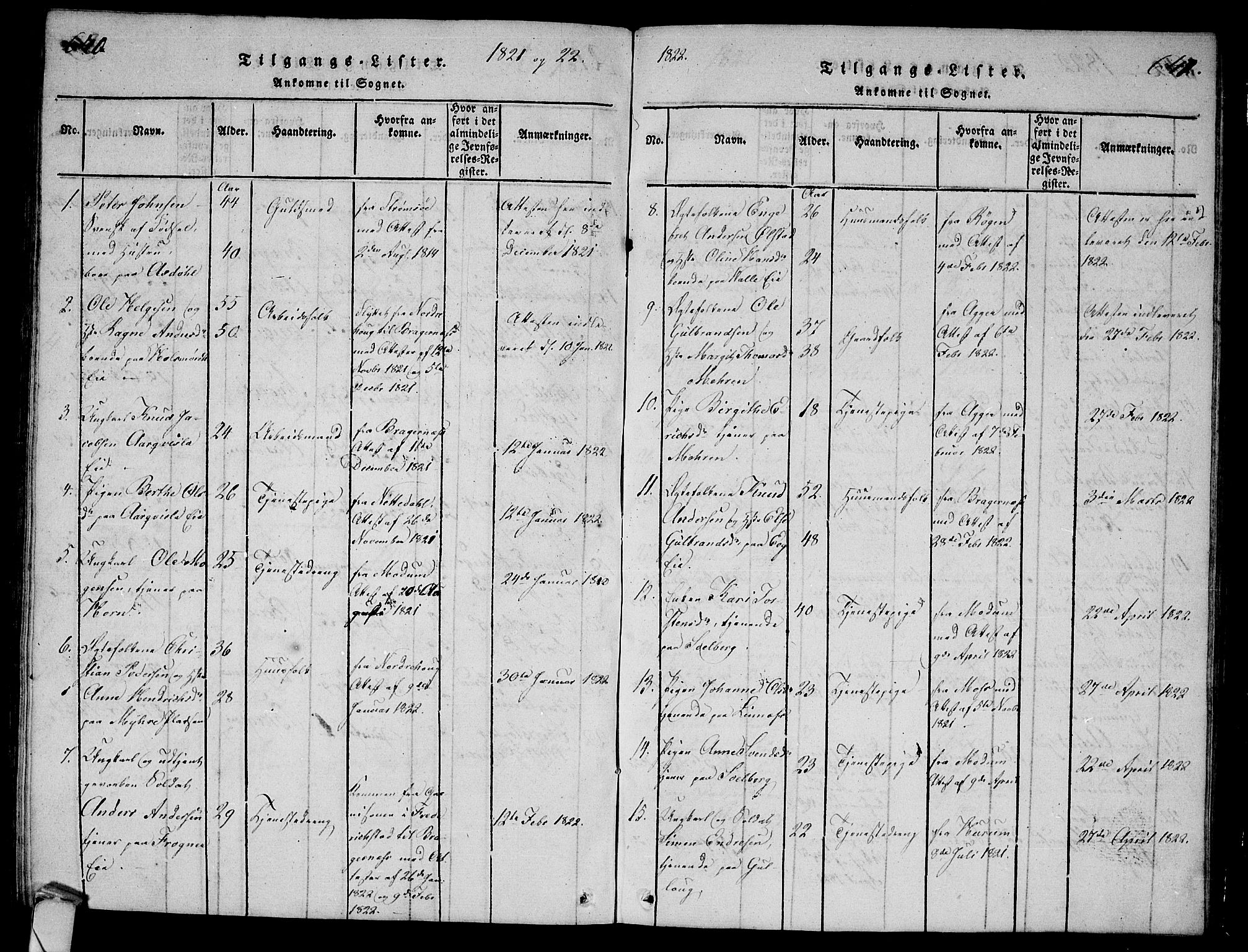 Lier kirkebøker, AV/SAKO-A-230/G/Ga/L0001: Parish register (copy) no. I 1, 1813-1824, p. 640-641