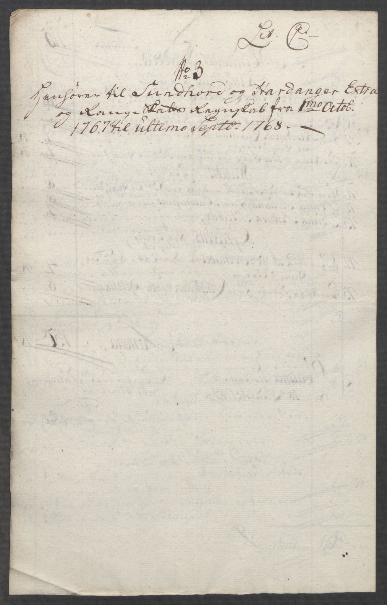 Rentekammeret inntil 1814, Reviderte regnskaper, Fogderegnskap, RA/EA-4092/R48/L3136: Ekstraskatten Sunnhordland og Hardanger, 1762-1772, p. 167
