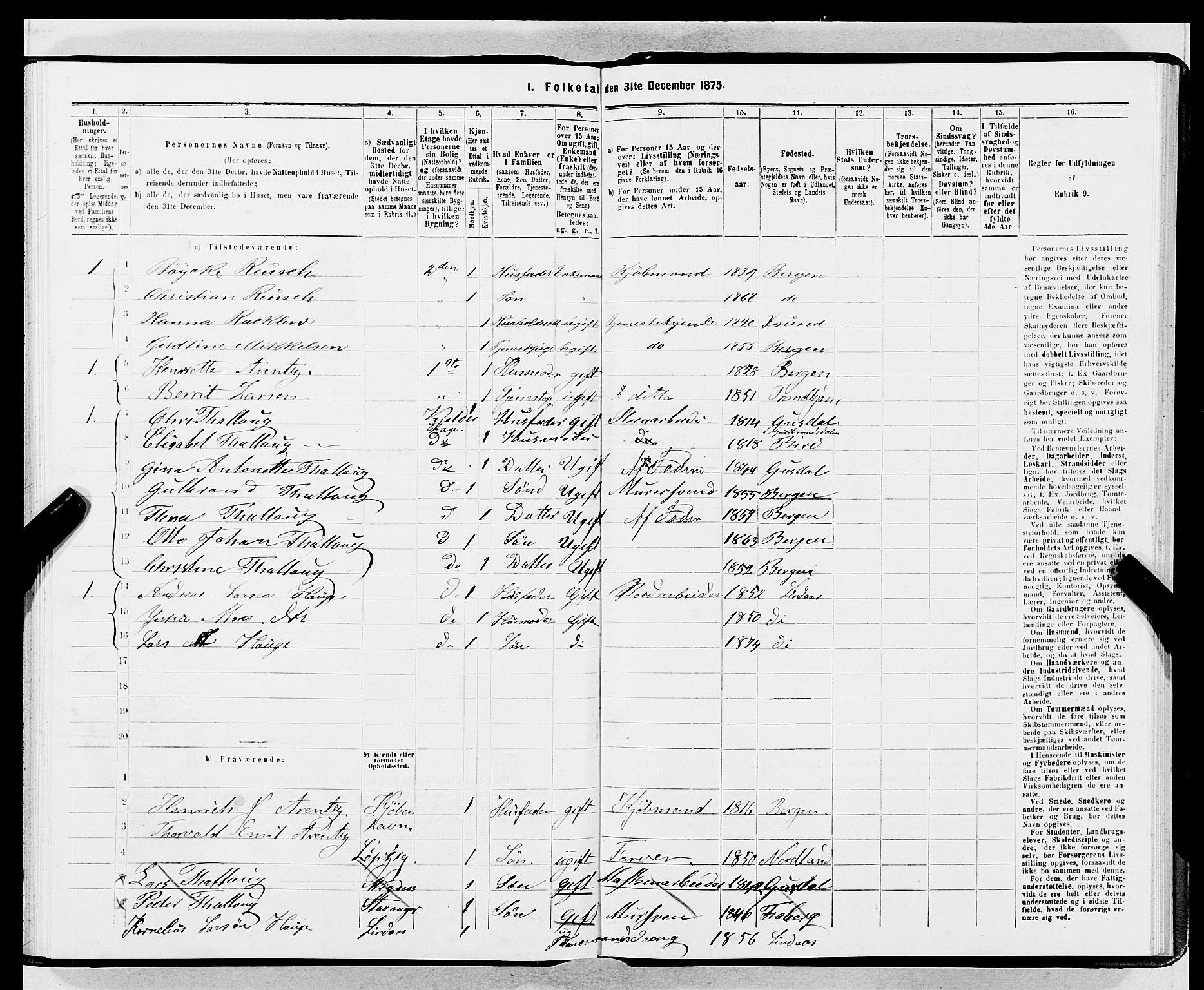 SAB, 1875 census for 1301 Bergen, 1875, p. 4017