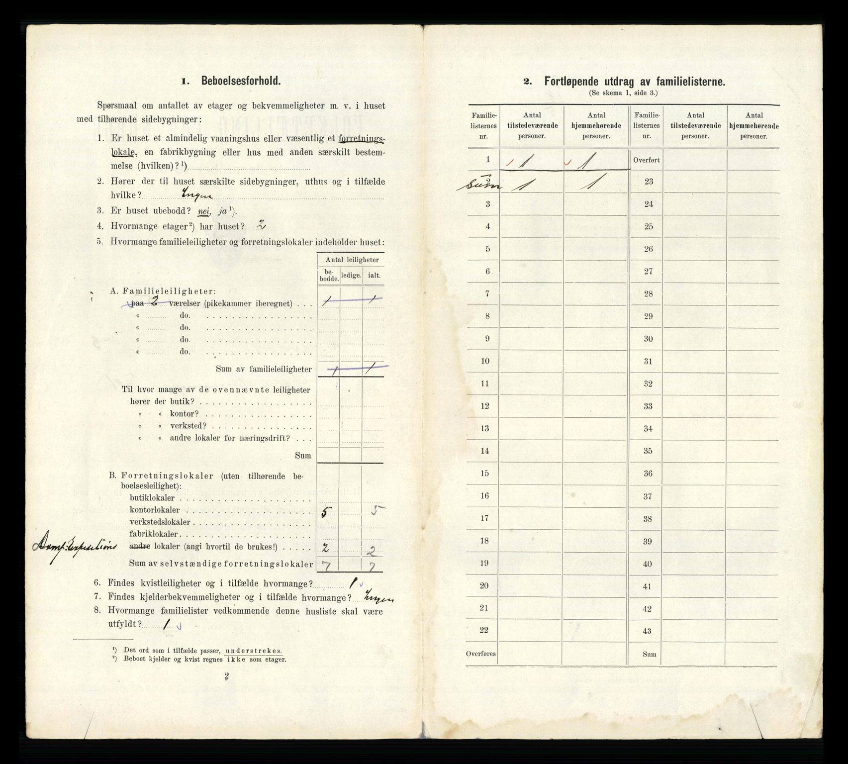 RA, 1910 census for Kristiansund, 1910, p. 746