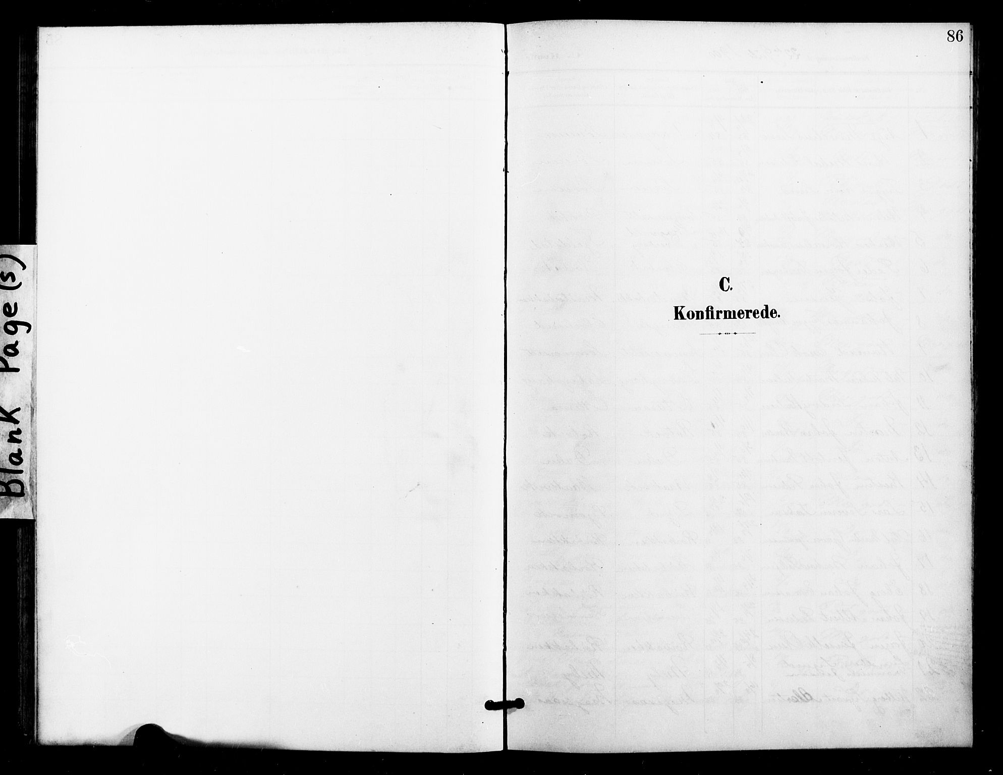 Ibestad sokneprestembete, SATØ/S-0077/H/Ha/Haa/L0016kirke: Parish register (official) no. 16, 1900-1907, p. 86