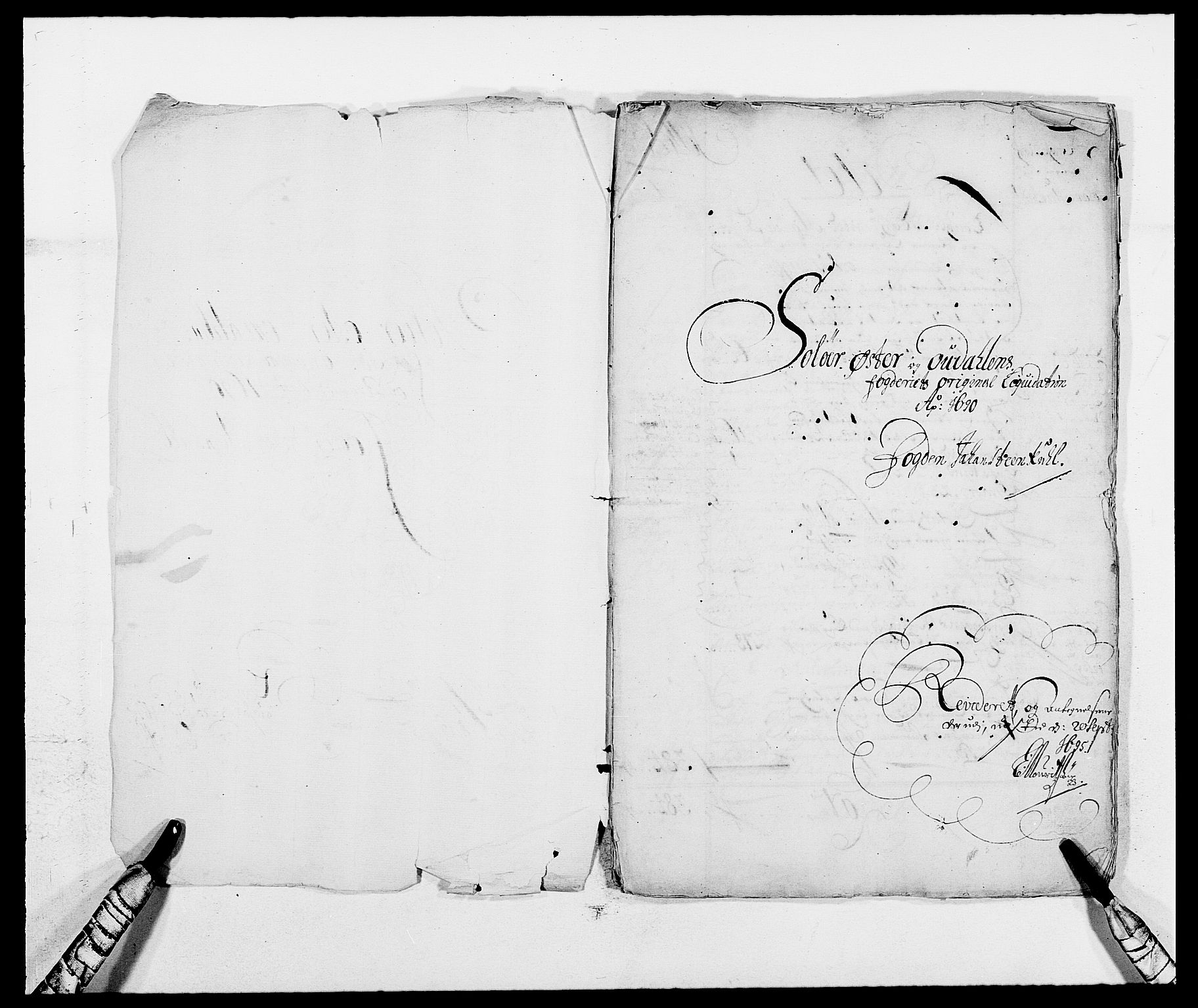 Rentekammeret inntil 1814, Reviderte regnskaper, Fogderegnskap, RA/EA-4092/R13/L0828: Fogderegnskap Solør, Odal og Østerdal, 1690, p. 3