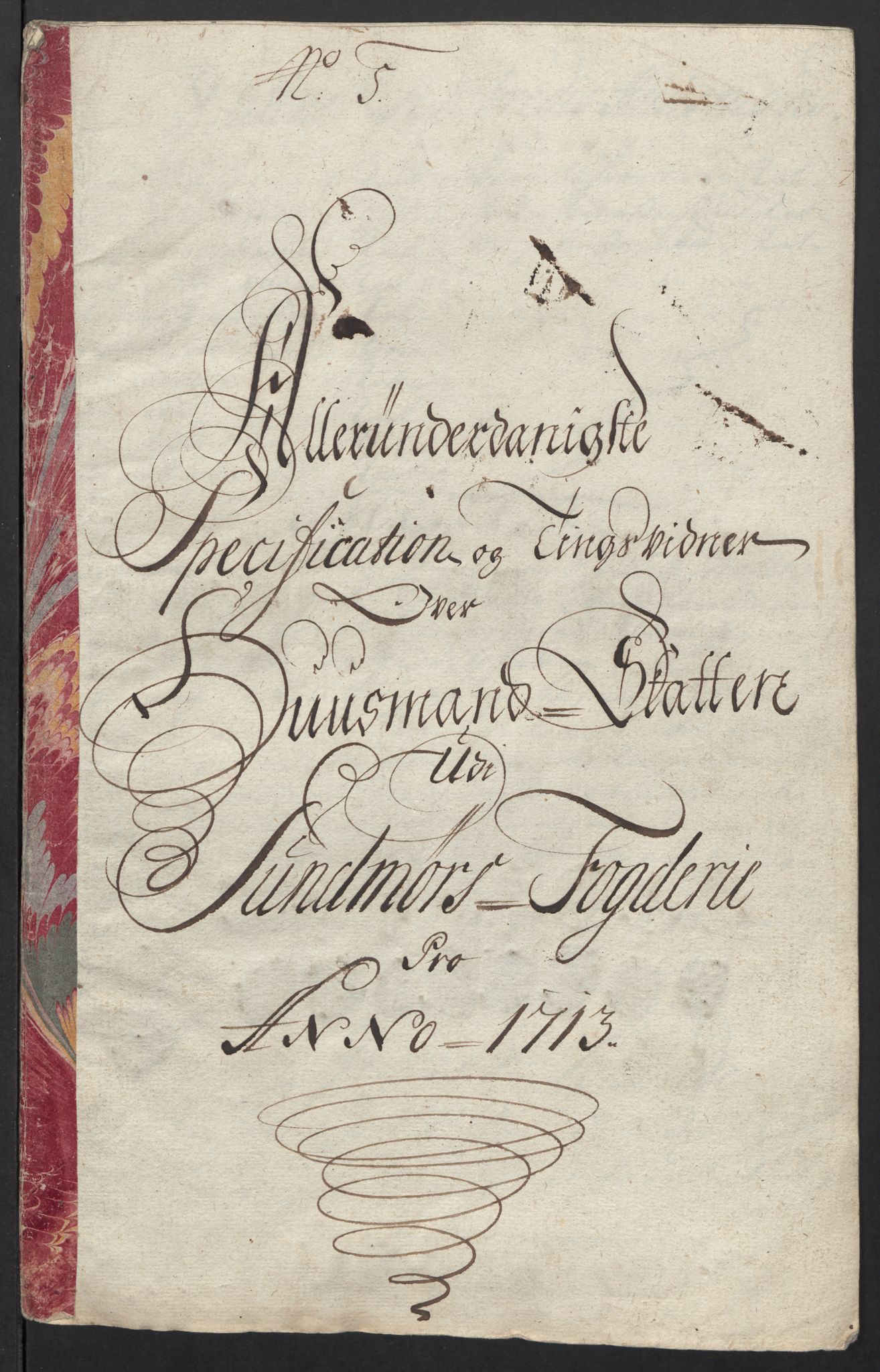 Rentekammeret inntil 1814, Reviderte regnskaper, Fogderegnskap, AV/RA-EA-4092/R54/L3565: Fogderegnskap Sunnmøre, 1712-1713, p. 402