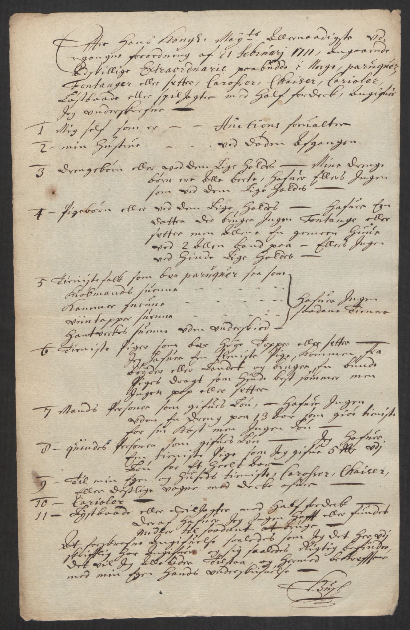 Rentekammeret inntil 1814, Reviderte regnskaper, Byregnskaper, AV/RA-EA-4066/R/Rs/L0507: [S3] Kontribusjonsregnskap, 1699-1711, p. 539