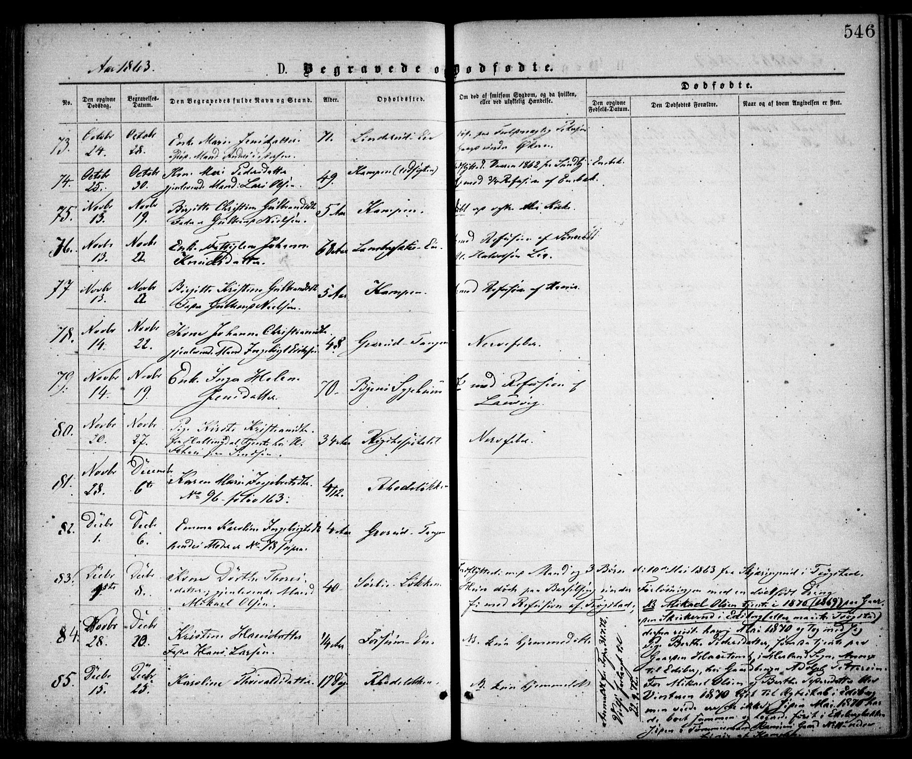 Østre Aker prestekontor Kirkebøker, AV/SAO-A-10840/F/Fa/L0001: Parish register (official) no. I 1, 1861-1869, p. 546