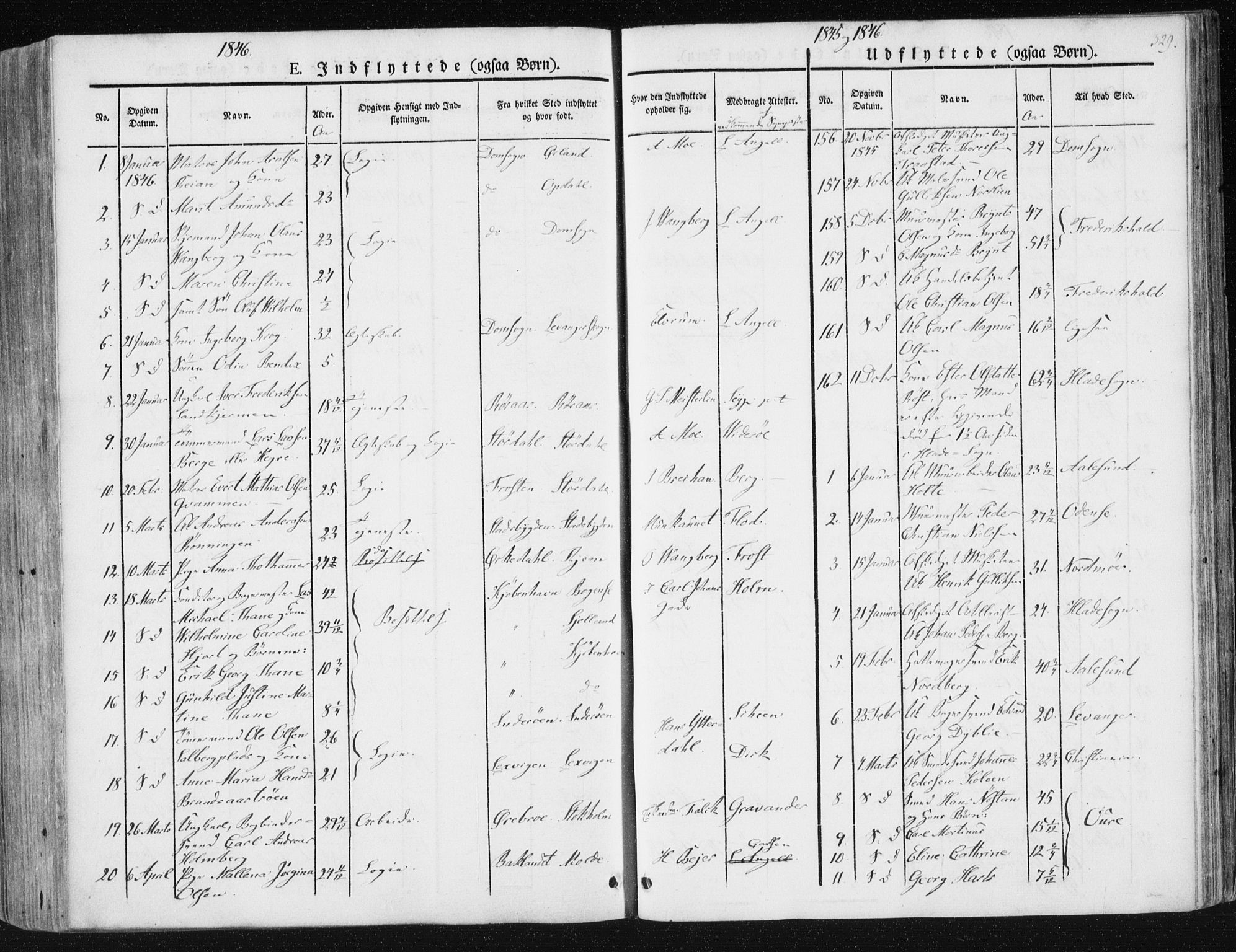 Ministerialprotokoller, klokkerbøker og fødselsregistre - Sør-Trøndelag, SAT/A-1456/602/L0110: Parish register (official) no. 602A08, 1840-1854, p. 329