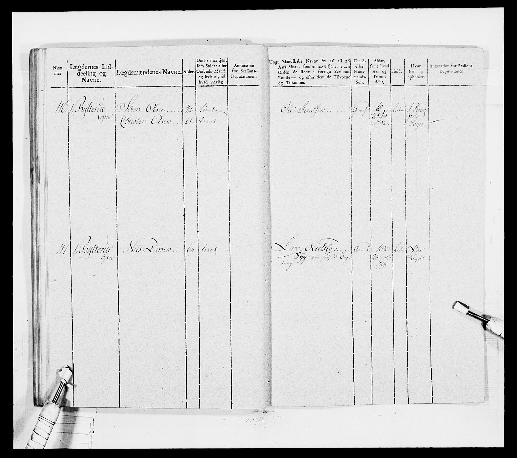 Generalitets- og kommissariatskollegiet, Det kongelige norske kommissariatskollegium, AV/RA-EA-5420/E/Eh/L0034: Nordafjelske gevorbne infanteriregiment, 1810, p. 277