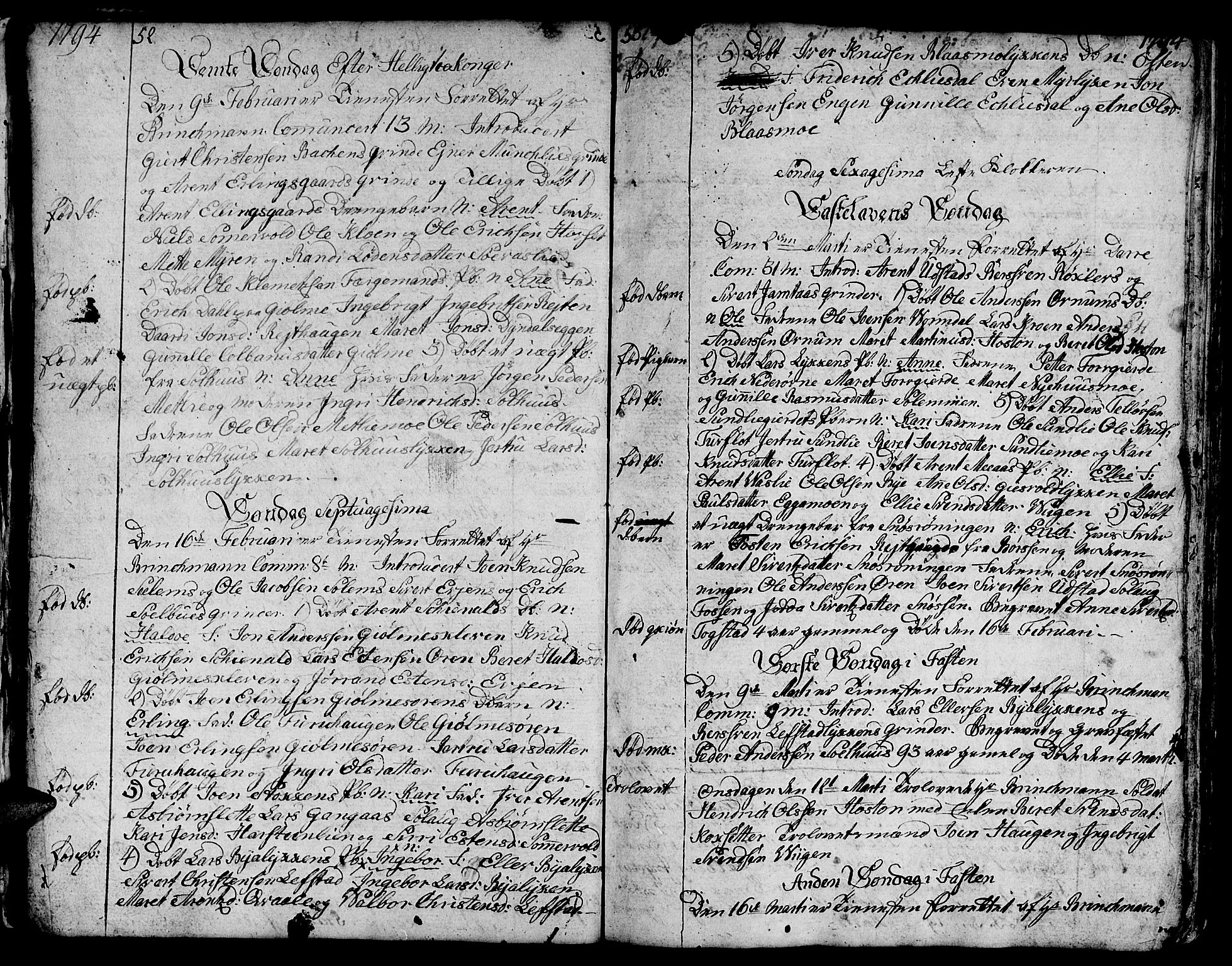 Ministerialprotokoller, klokkerbøker og fødselsregistre - Sør-Trøndelag, SAT/A-1456/668/L0815: Parish register (copy) no. 668C04, 1791-1815, p. 52-53