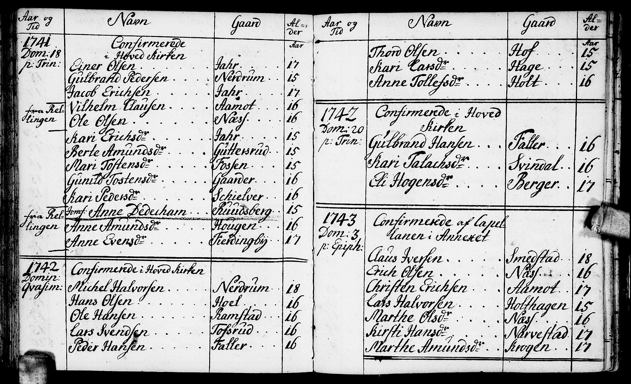 Fet prestekontor Kirkebøker, AV/SAO-A-10370a/F/Fa/L0003: Parish register (official) no. I 3, 1736-1753, p. 67