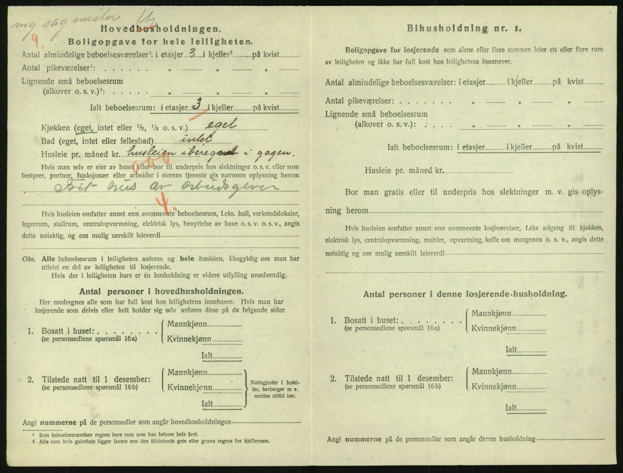 SAK, 1920 census for Grimstad, 1920, p. 1986