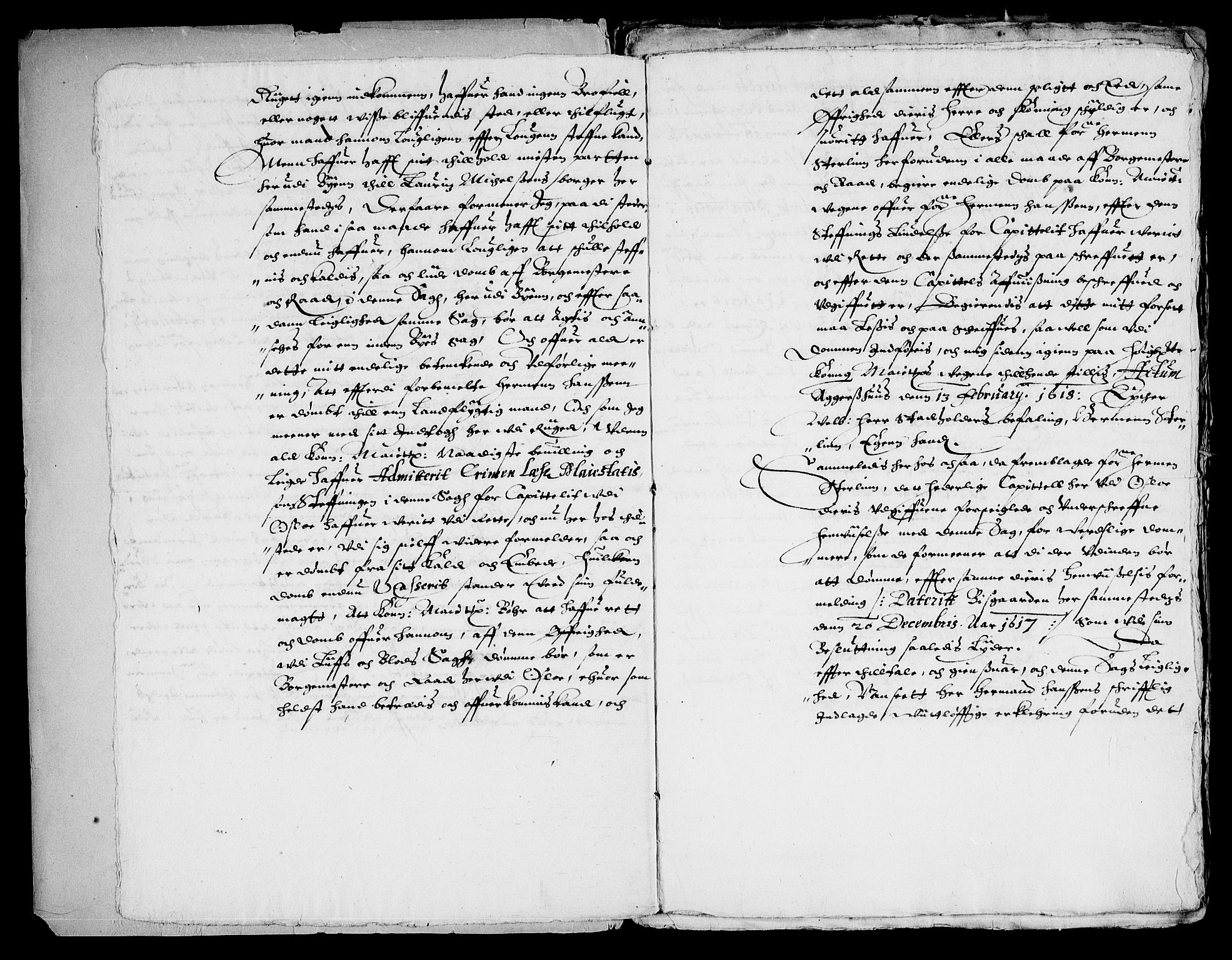 Danske Kanselli, Skapsaker, RA/EA-4061/G/L0001: Tillegg til skapsakene, 1587-1623, p. 82