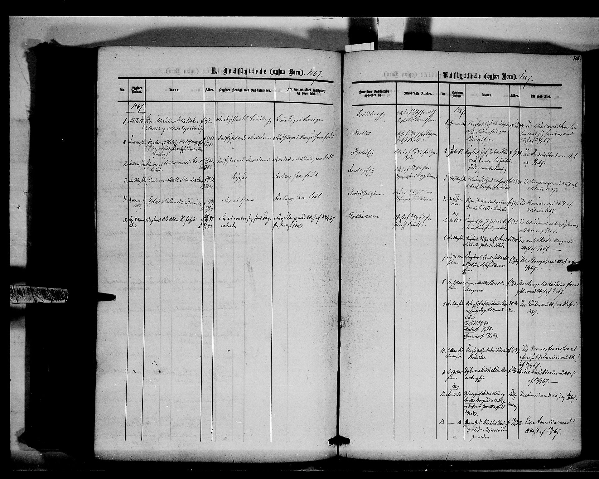 Romedal prestekontor, AV/SAH-PREST-004/K/L0005: Parish register (official) no. 5, 1862-1874, p. 306