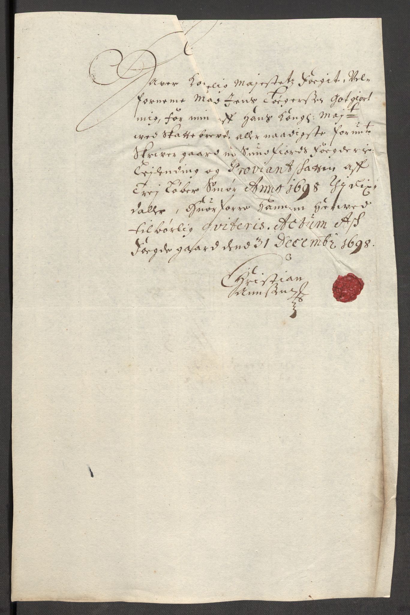 Rentekammeret inntil 1814, Reviderte regnskaper, Fogderegnskap, AV/RA-EA-4092/R53/L3423: Fogderegnskap Sunn- og Nordfjord, 1697-1698, p. 358