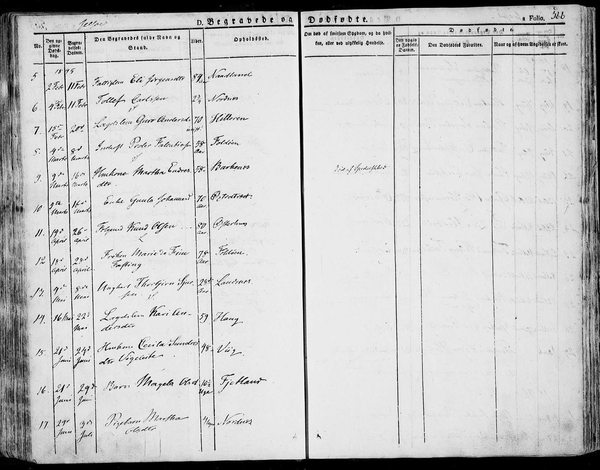 Jelsa sokneprestkontor, AV/SAST-A-101842/01/IV: Parish register (official) no. A 6.2, 1828-1853, p. 566