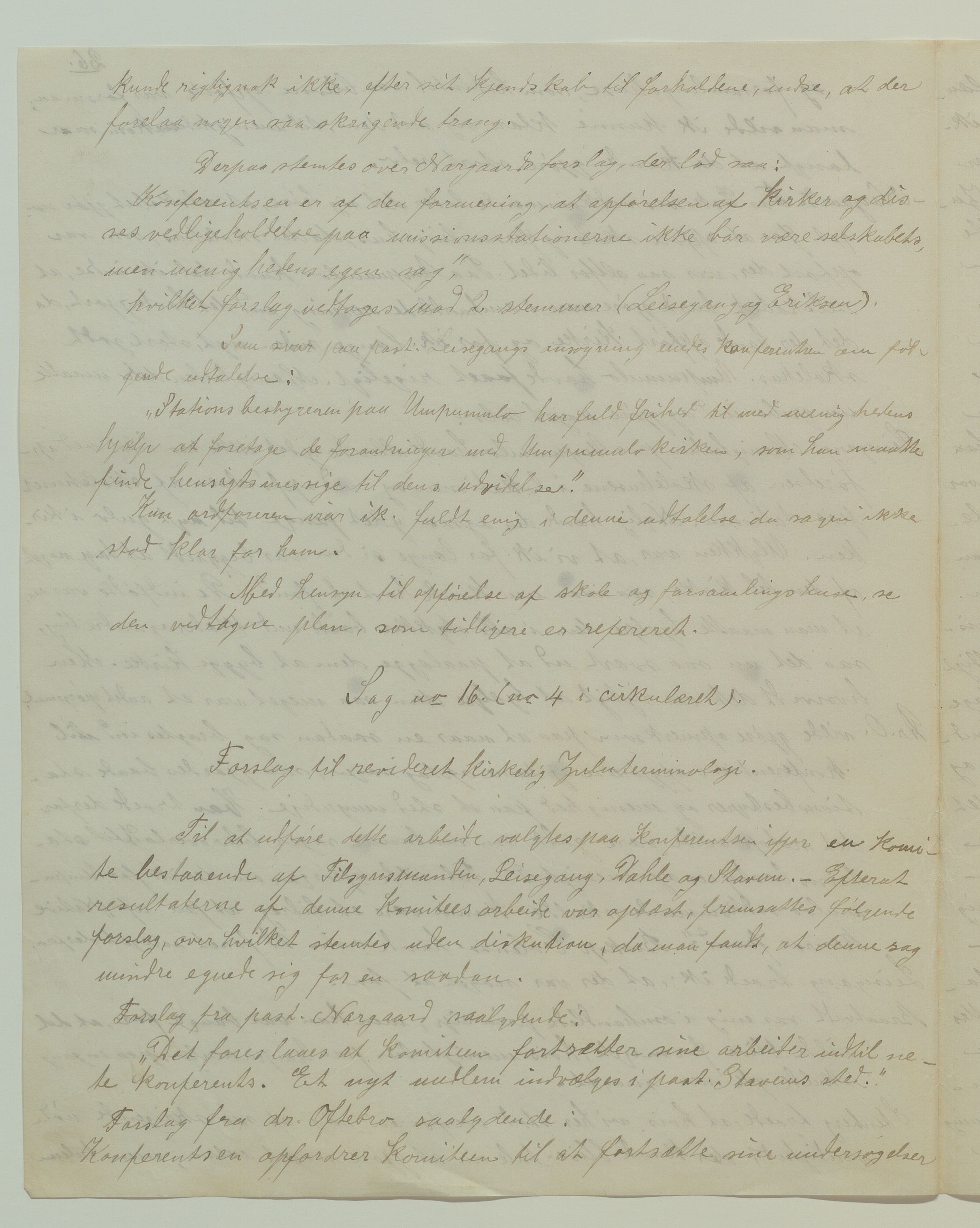 Det Norske Misjonsselskap - hovedadministrasjonen, VID/MA-A-1045/D/Da/Daa/L0036/0010: Konferansereferat og årsberetninger / Konferansereferat fra Sør-Afrika., 1885