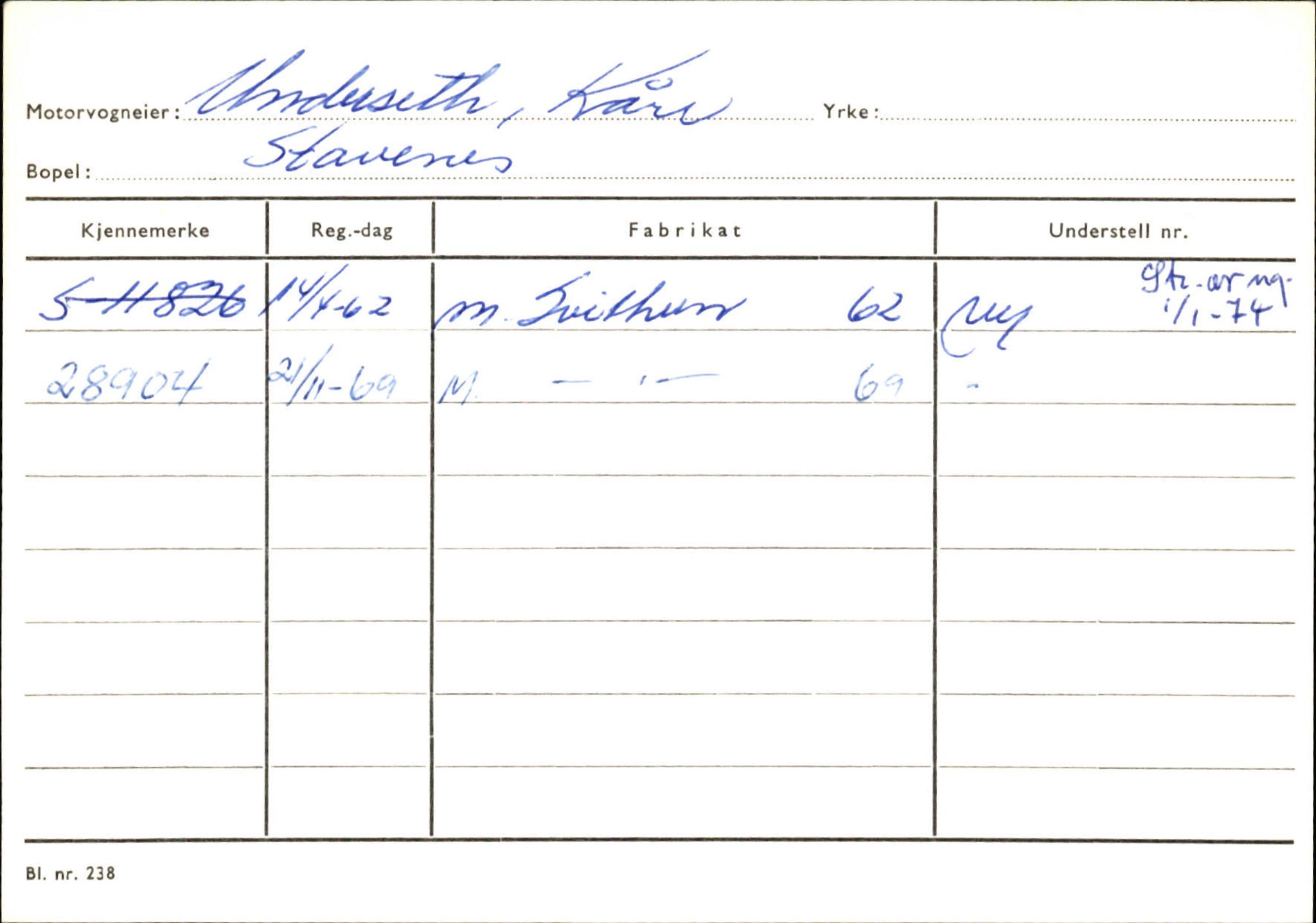 Statens vegvesen, Sogn og Fjordane vegkontor, AV/SAB-A-5301/4/F/L0132: Eigarregister Askvoll A-Å. Balestrand A-Å, 1945-1975, p. 1386