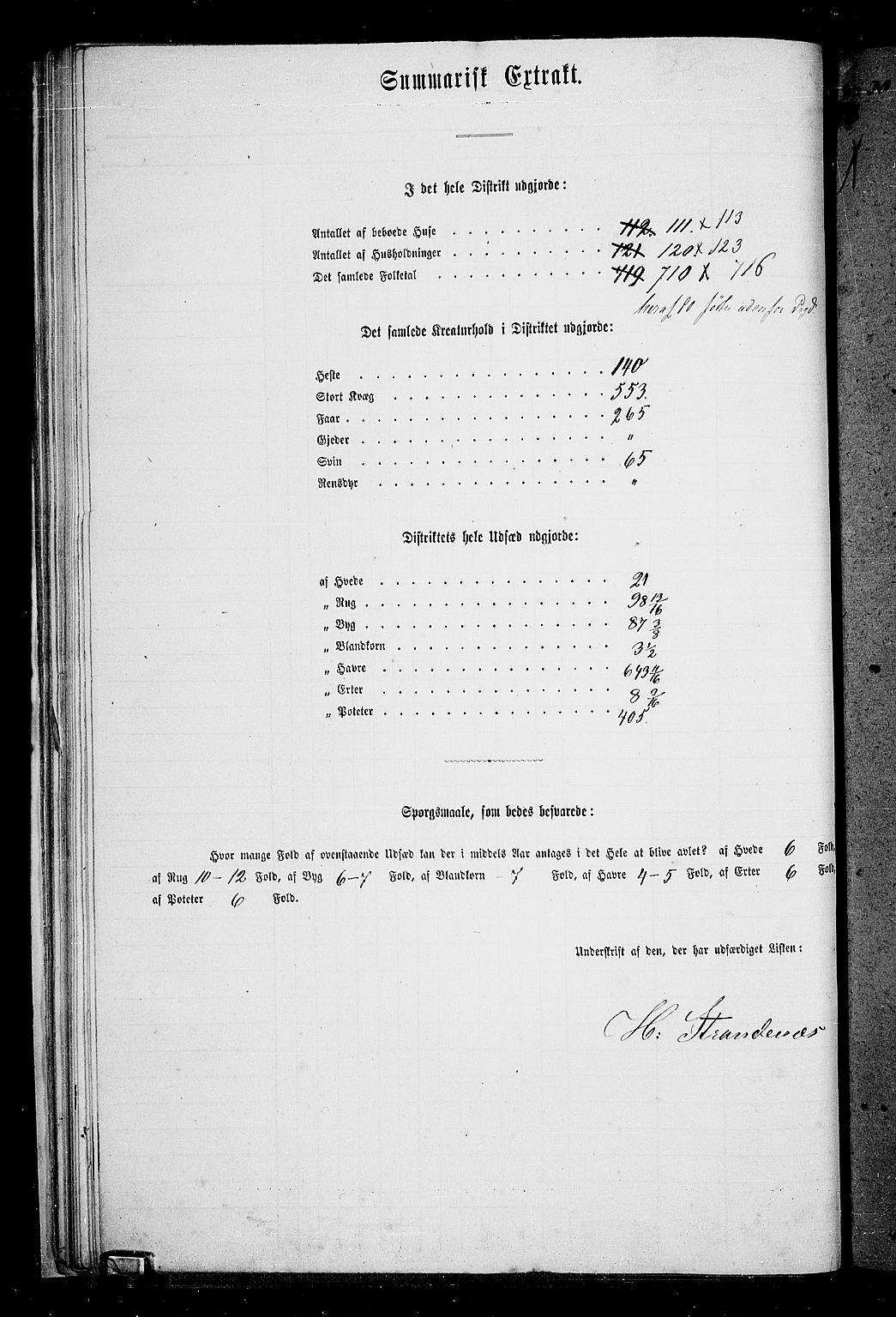 RA, 1865 census for Rakkestad, 1865, p. 44