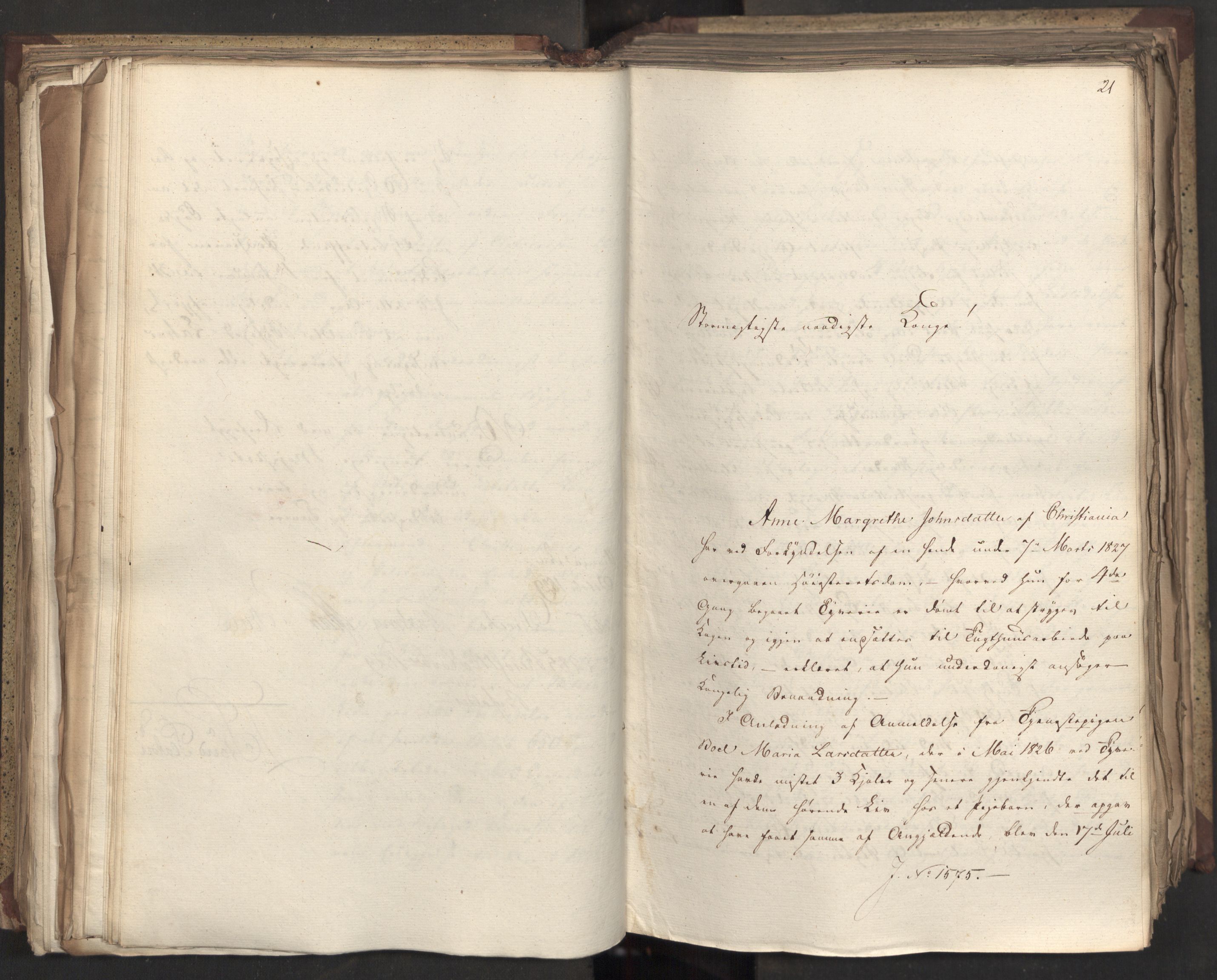 Statsrådsavdelingen i Stockholm, AV/RA-S-1003/D/Da/L0061: Regjeringsinnstillinger nr. 1501-1666, 1829, p. 210